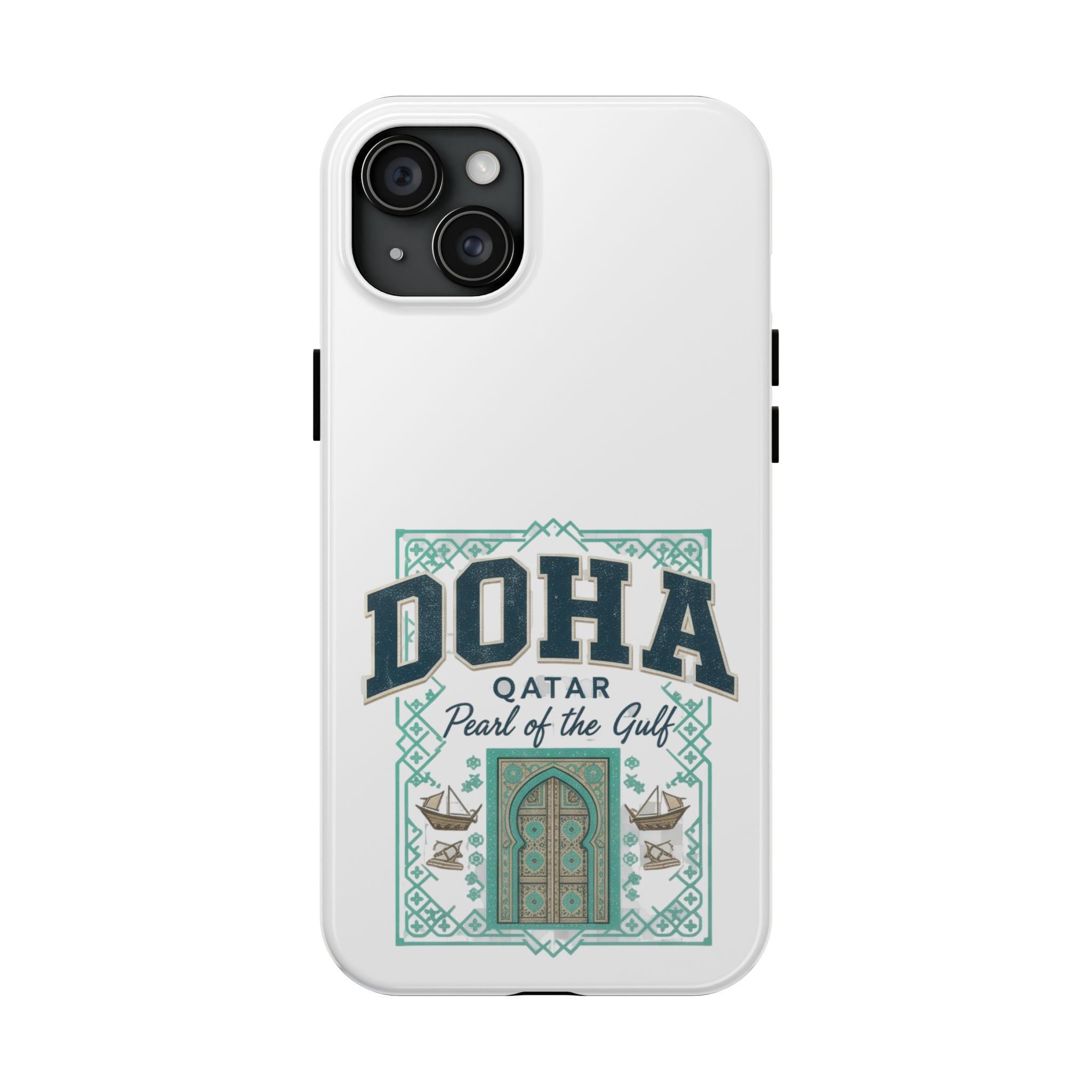 Doha Phone Case — Qatar 'Pearl of the Gulf' Protective Tough Case