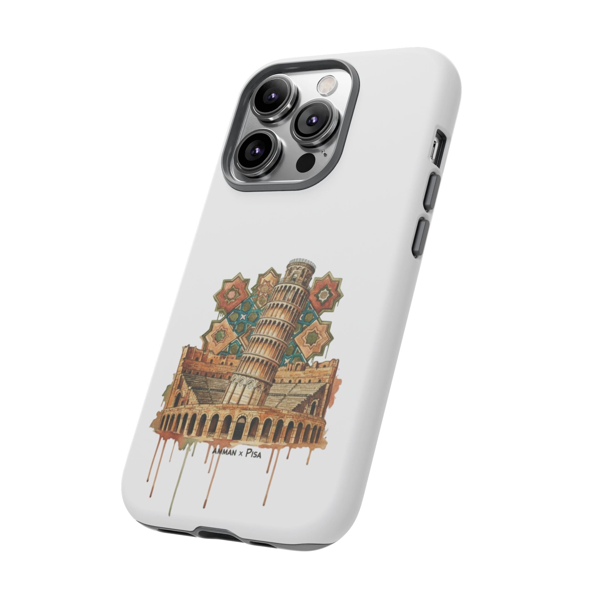 Leaning Tower Tough Phone Case — Vintage Pisa Travel Design