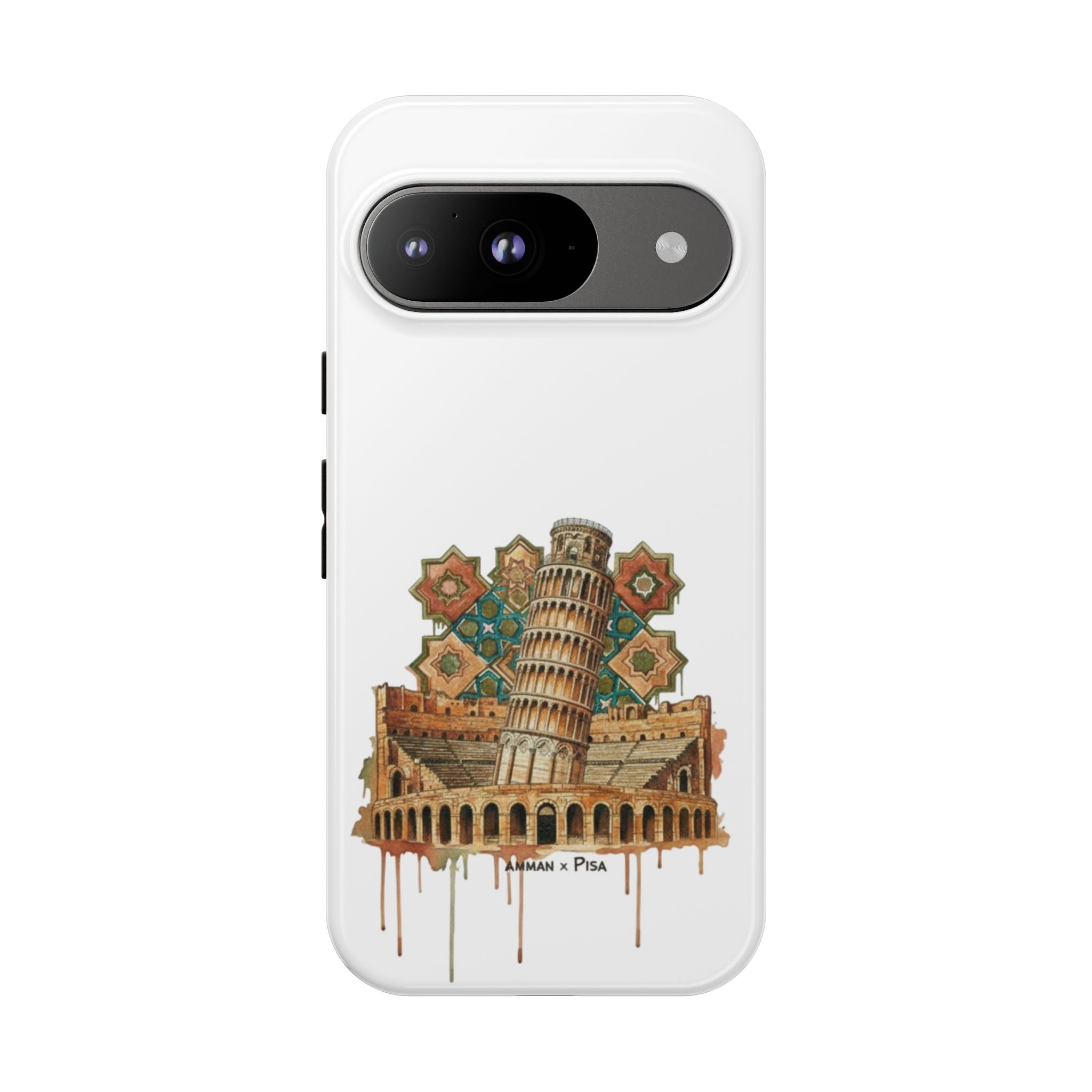 Leaning Tower Tough Phone Case — Vintage Pisa Travel Design