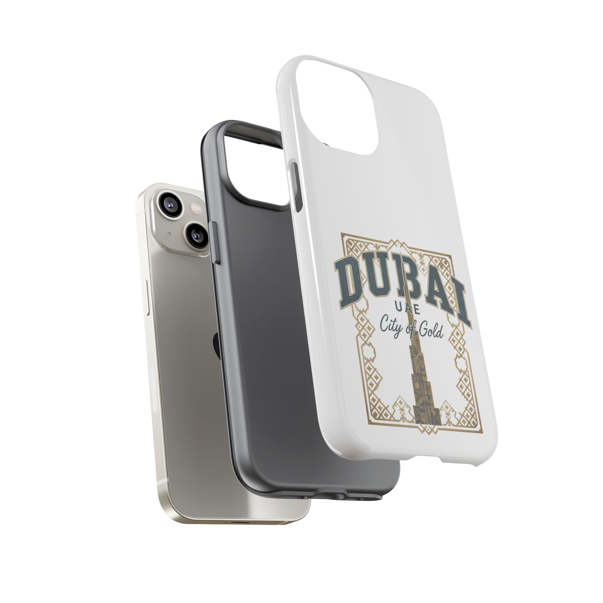Dubai City of Gold Tough Phone Case — Protective Travel Phone Cover