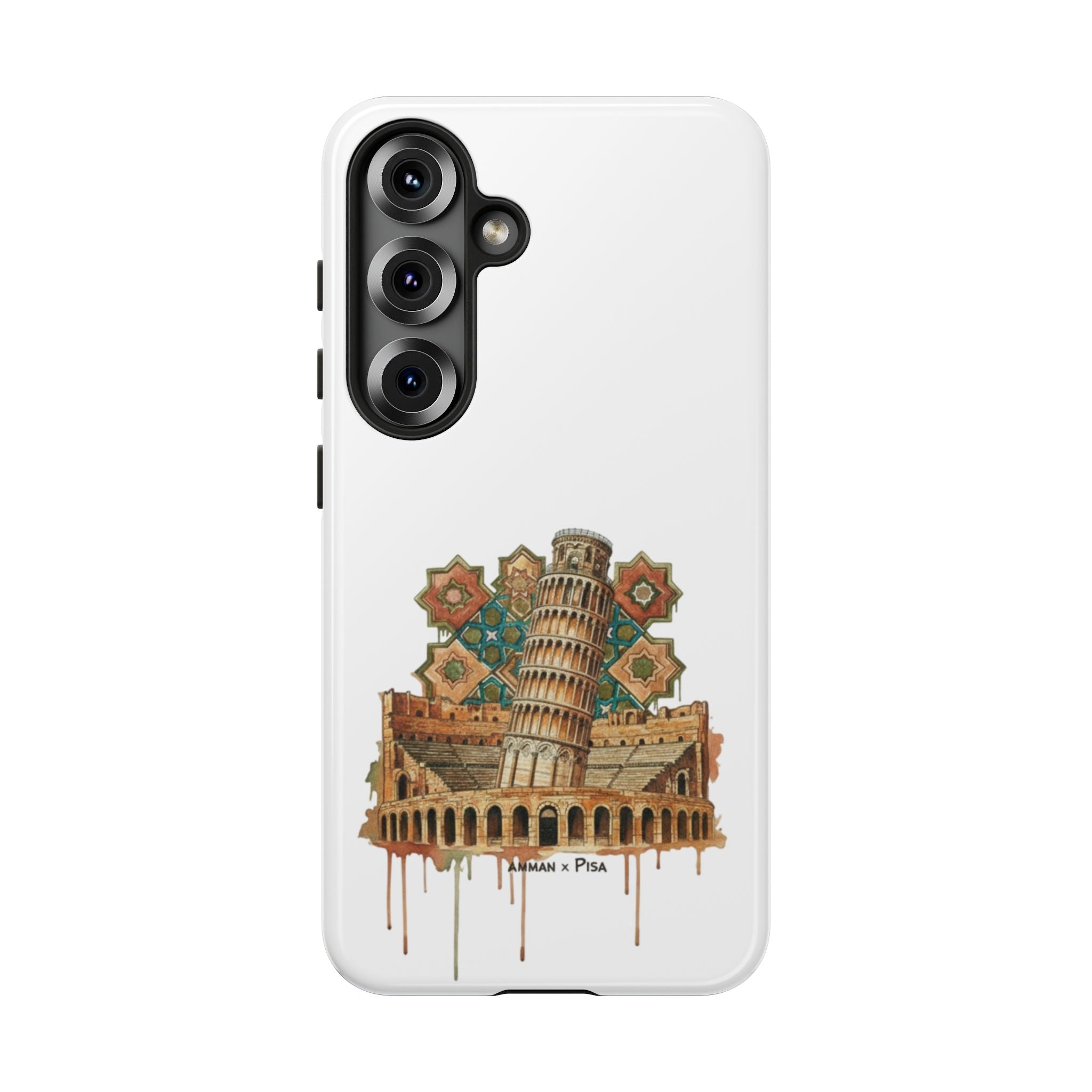 Leaning Tower Tough Phone Case — Vintage Pisa Travel Design