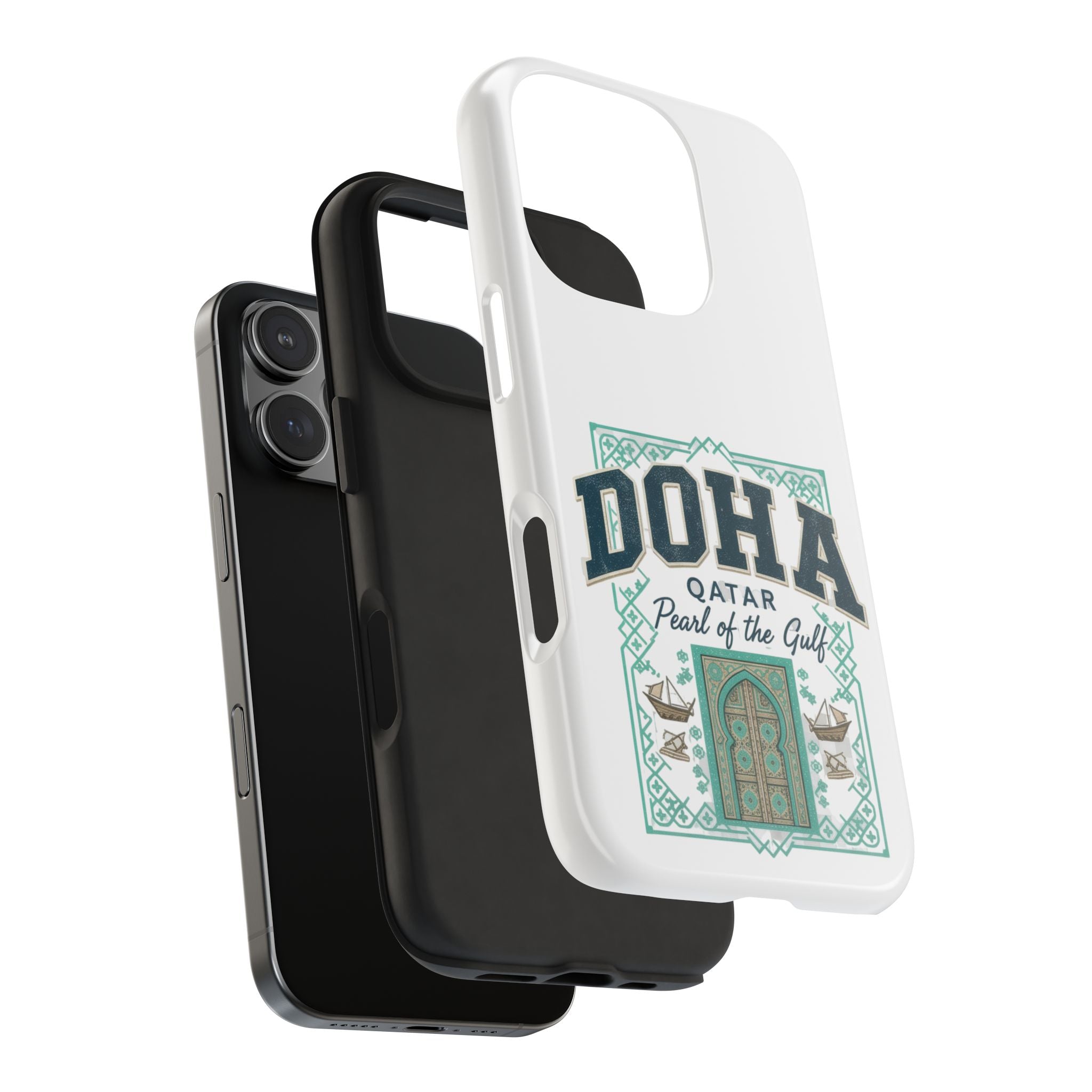 Doha Phone Case — Qatar 'Pearl of the Gulf' Protective Tough Case