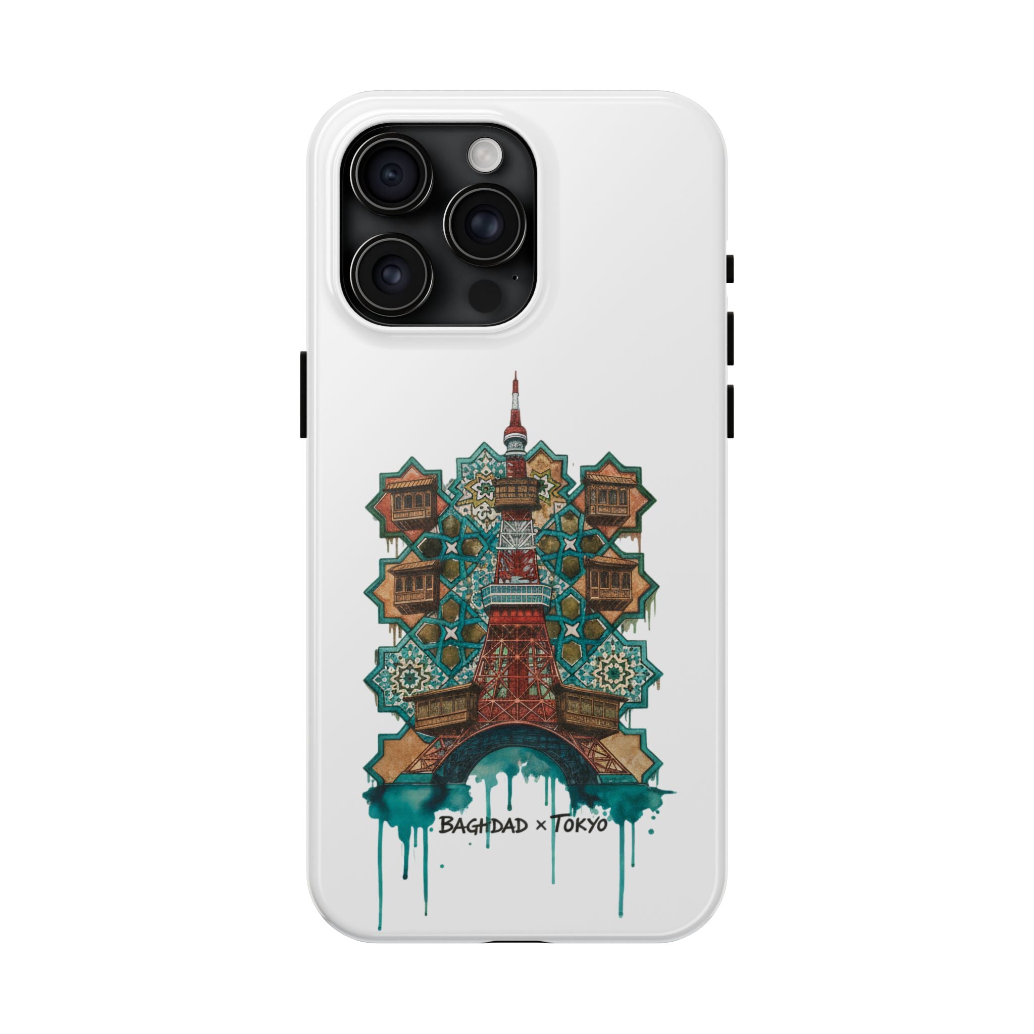 Tough Phone Case — Baghdad x Tokyo Fusion Artwork