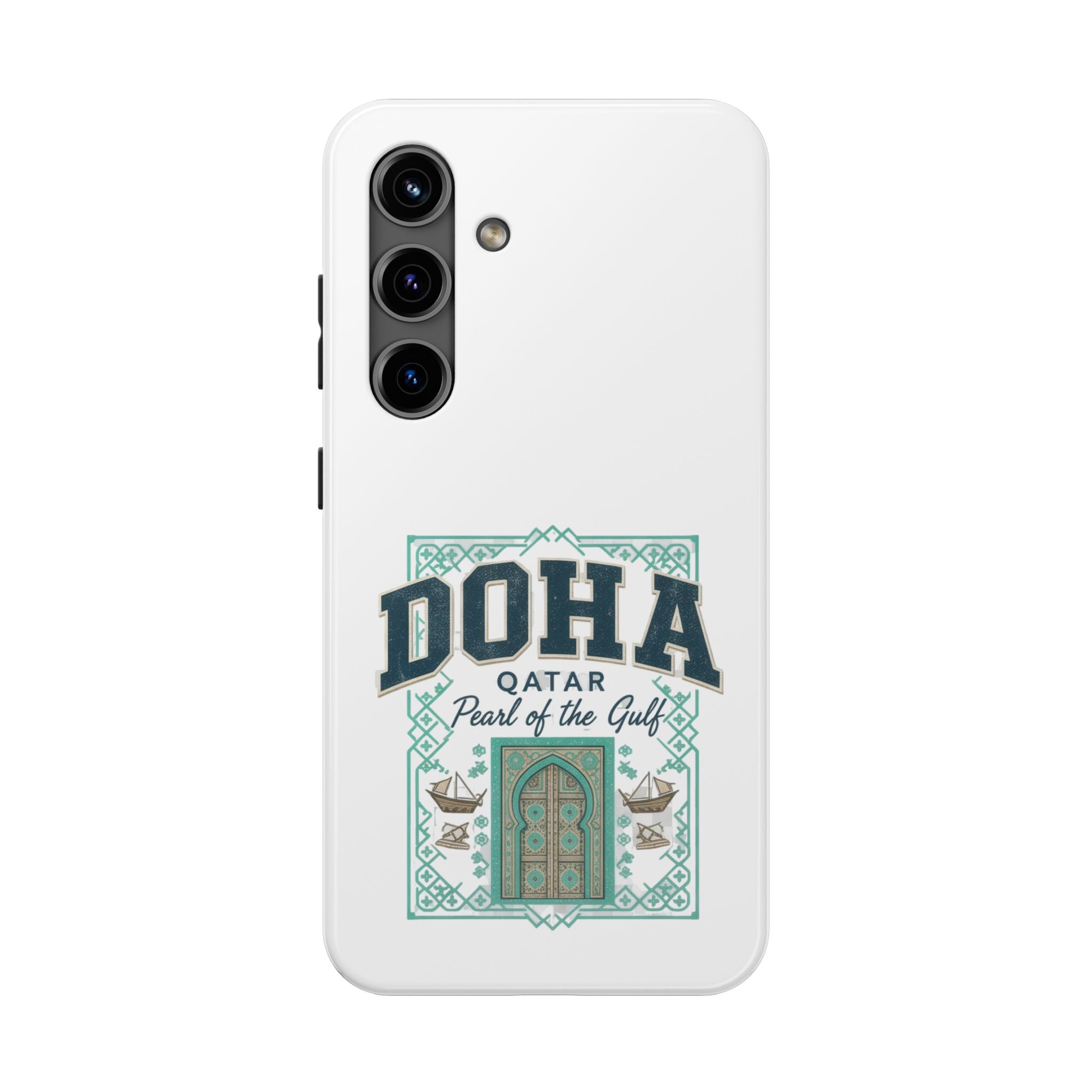 Doha Phone Case — Qatar 'Pearl of the Gulf' Protective Tough Case