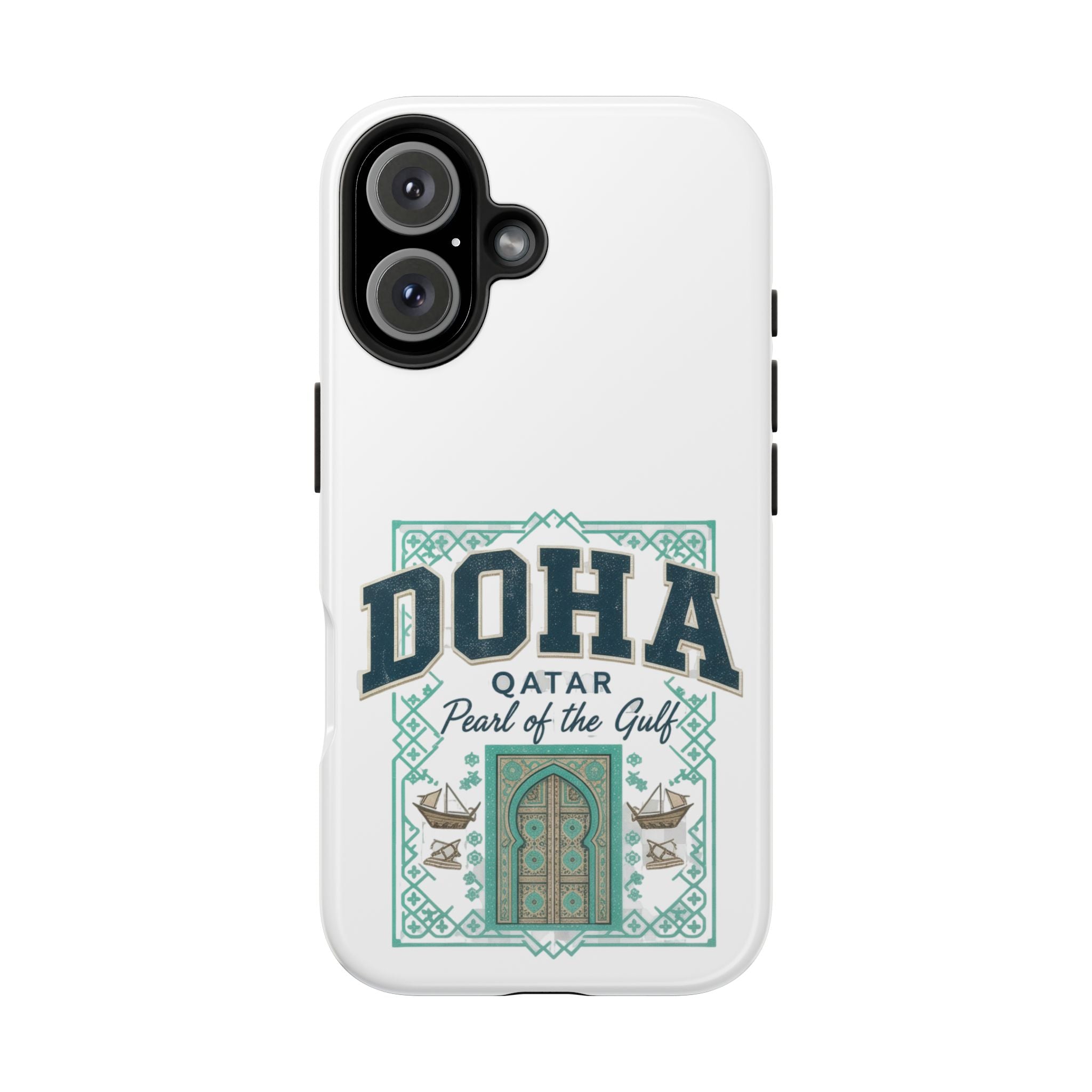Doha Phone Case — Qatar 'Pearl of the Gulf' Protective Tough Case