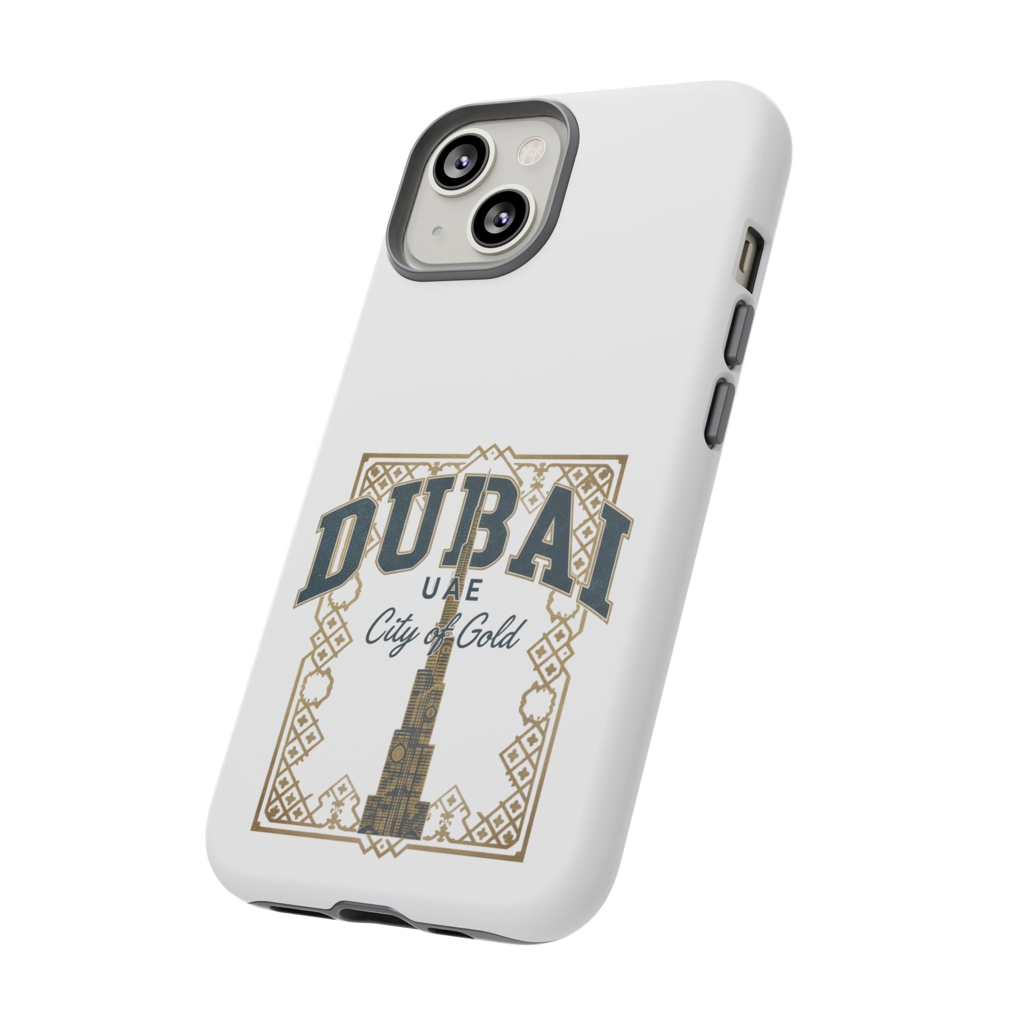 Dubai City of Gold Tough Phone Case — Protective Travel Phone Cover