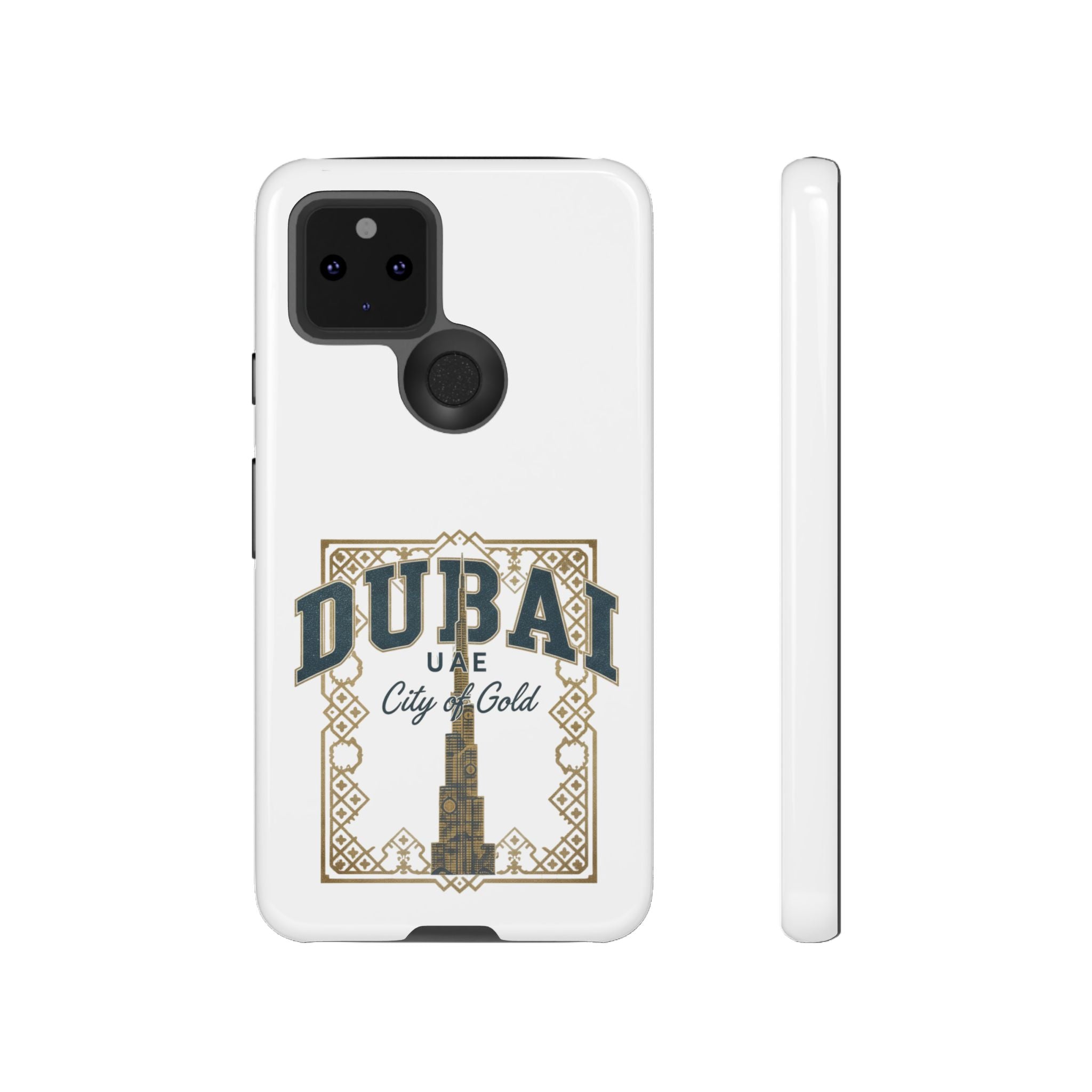 Dubai City of Gold Tough Phone Case — Protective Travel Phone Cover
