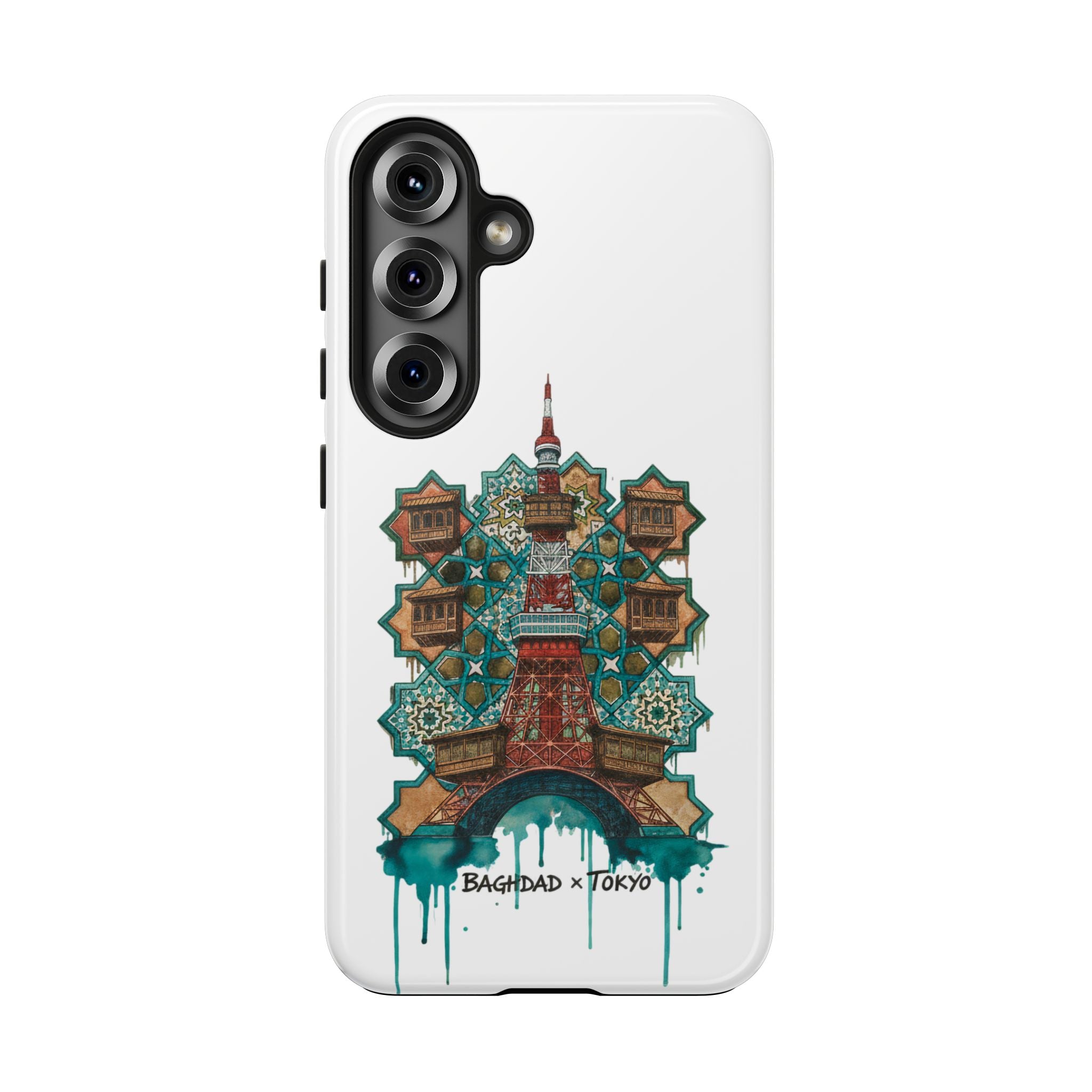 Tough Phone Case — Baghdad x Tokyo Fusion Artwork