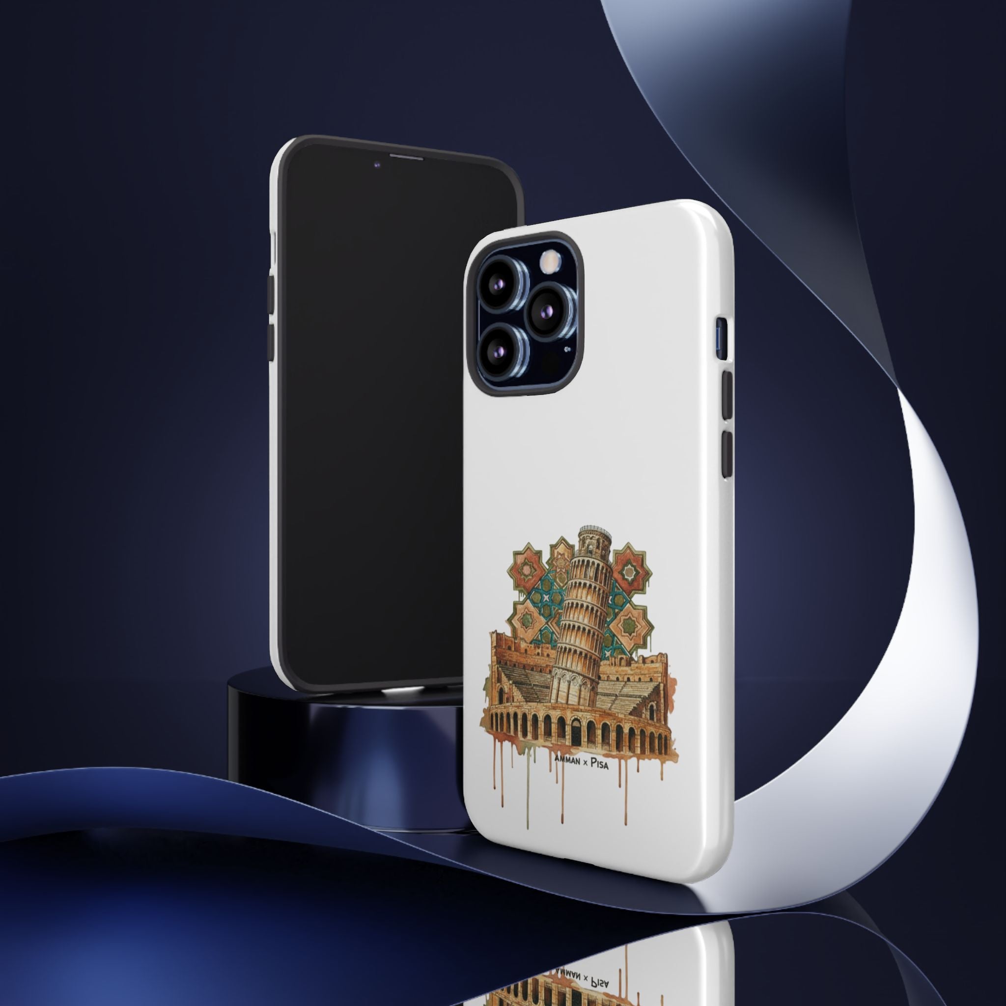 Leaning Tower Tough Phone Case — Vintage Pisa Travel Design