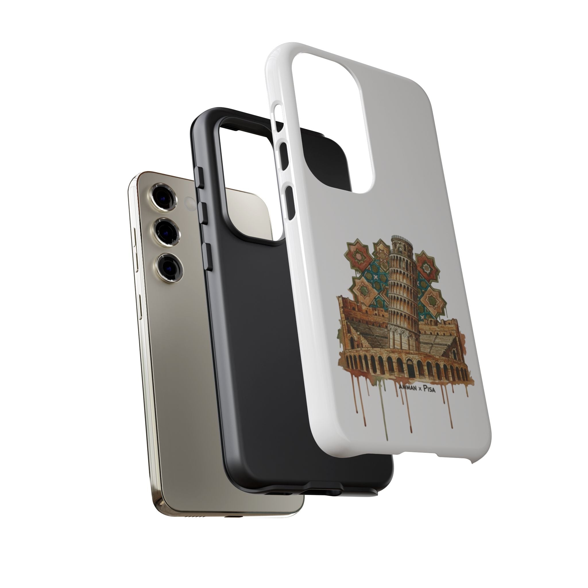 Leaning Tower Tough Phone Case — Vintage Pisa Travel Design