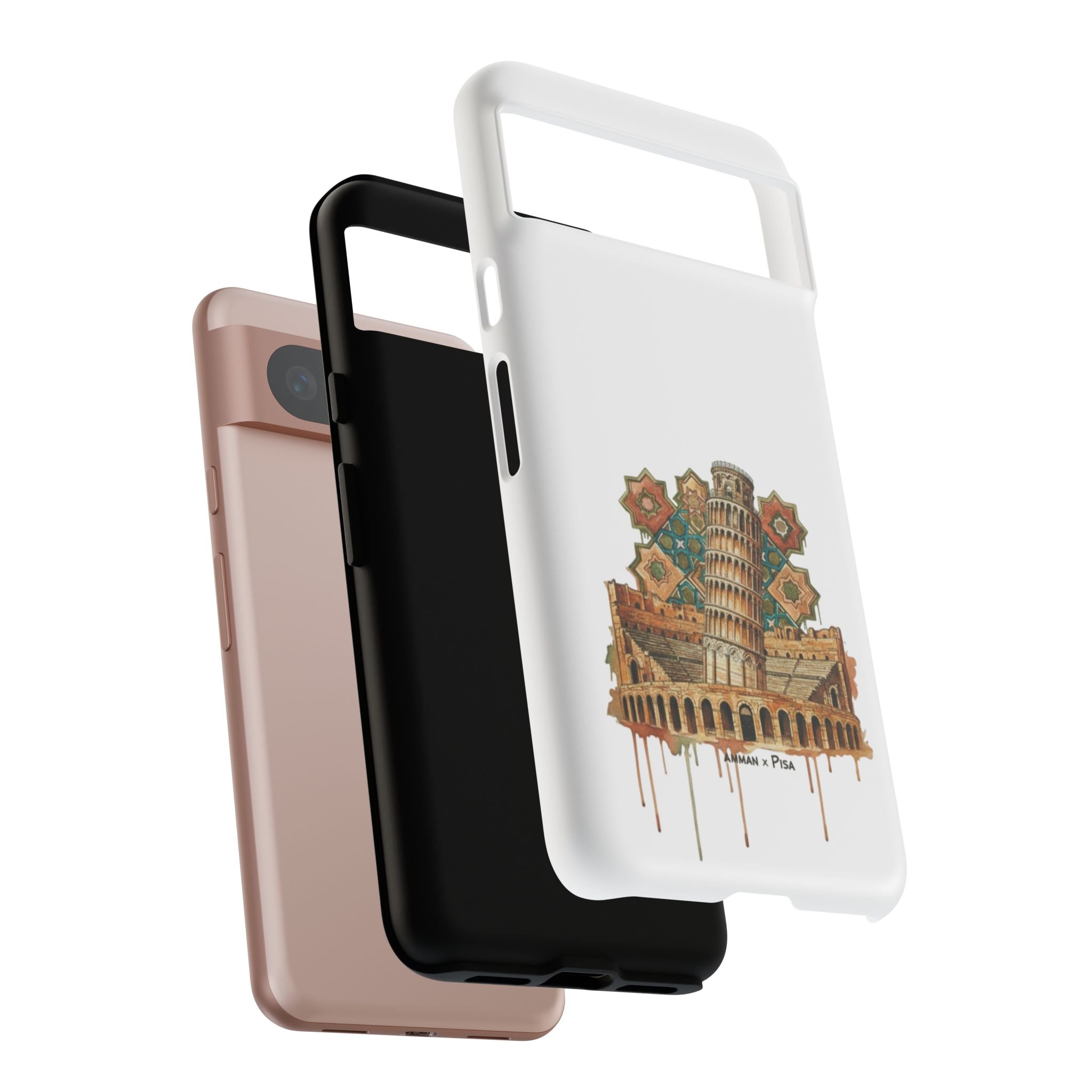 Leaning Tower Tough Phone Case — Vintage Pisa Travel Design