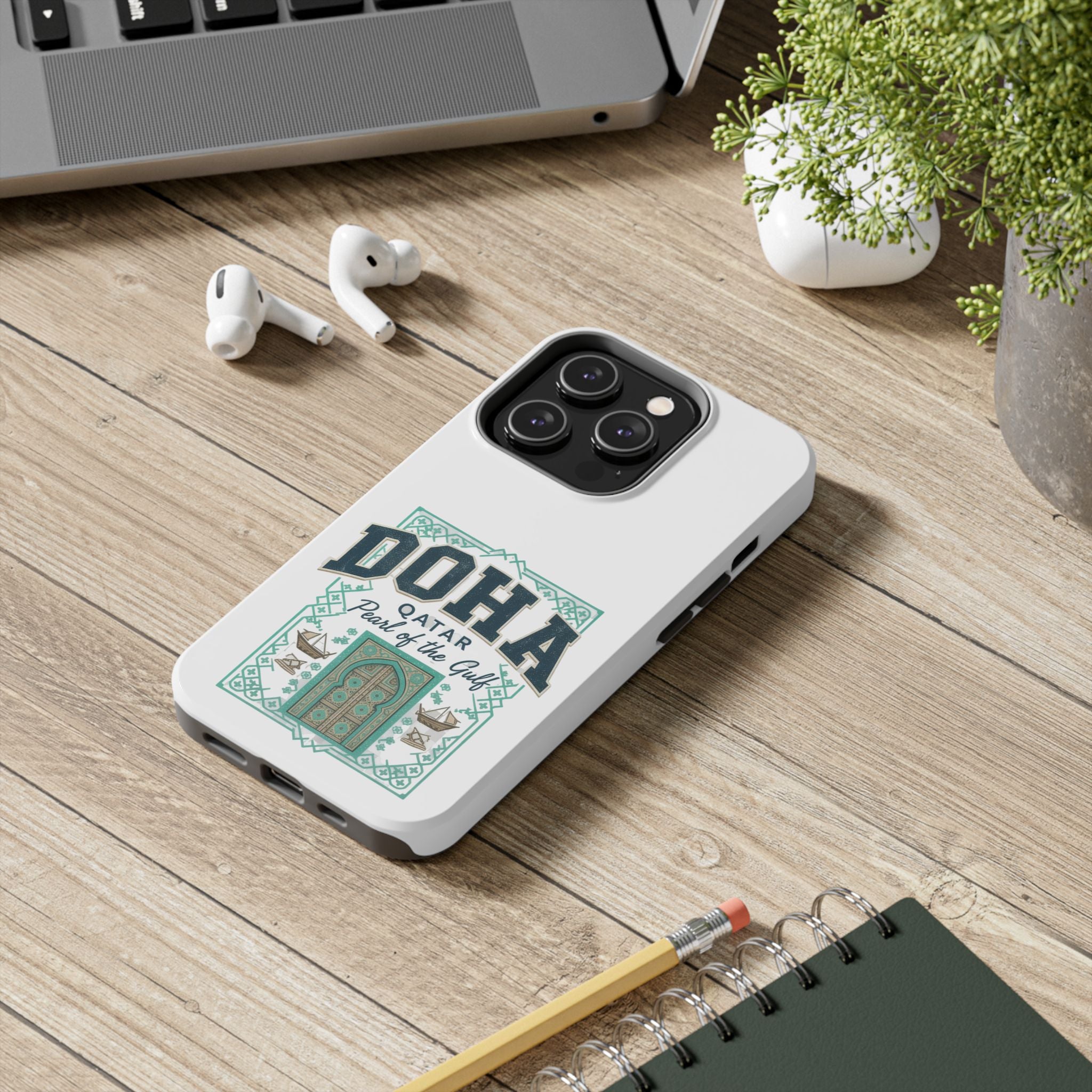 Doha Phone Case — Qatar 'Pearl of the Gulf' Protective Tough Case