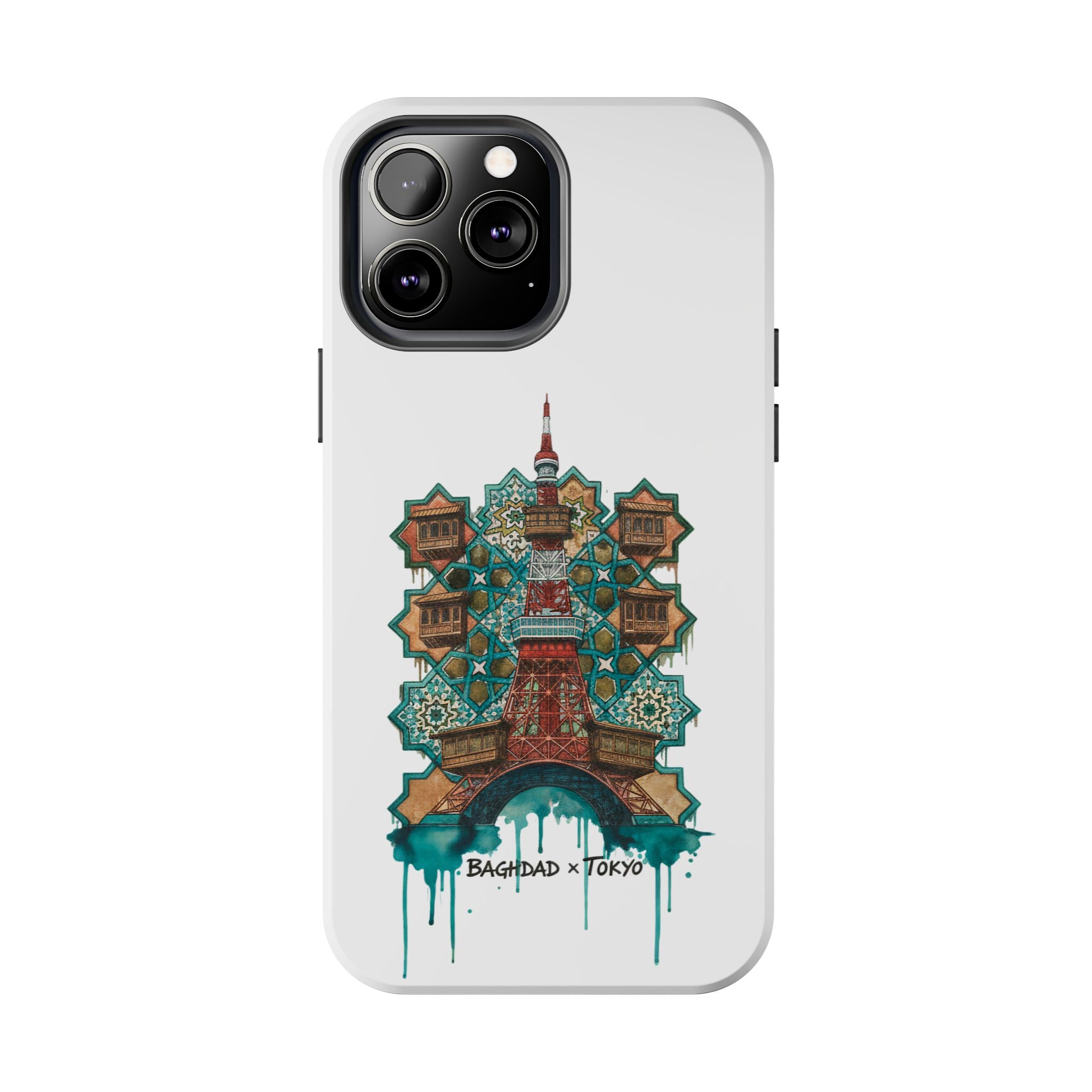 Tough Phone Case — Baghdad x Tokyo Fusion Artwork