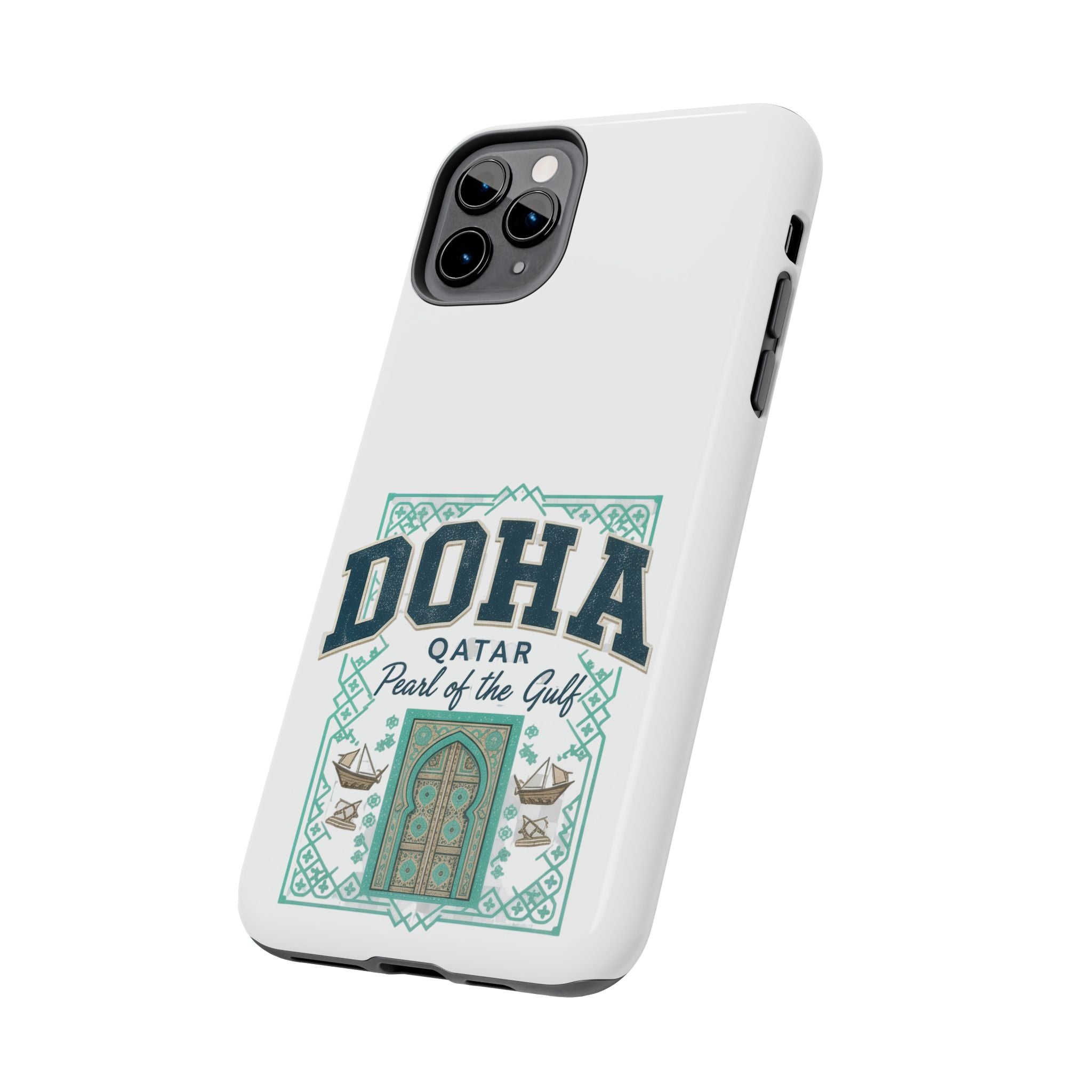 Doha Phone Case — Qatar 'Pearl of the Gulf' Protective Tough Case
