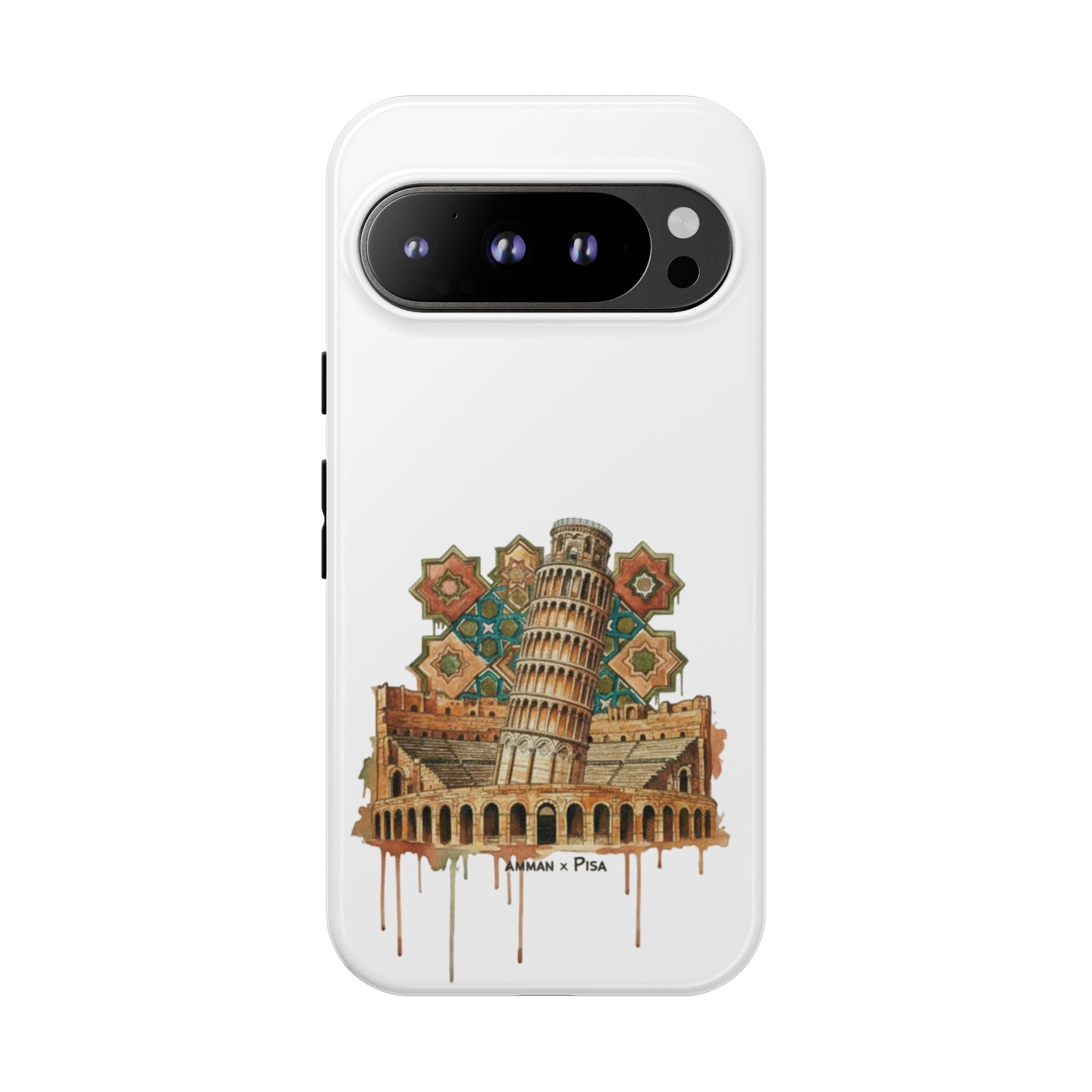 Leaning Tower Tough Phone Case — Vintage Pisa Travel Design