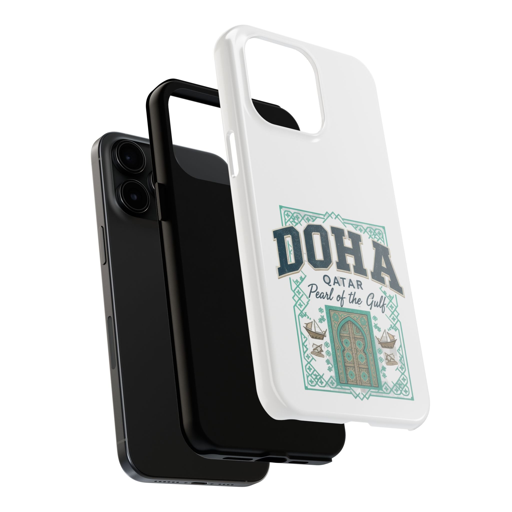 Doha Phone Case — Qatar 'Pearl of the Gulf' Protective Tough Case