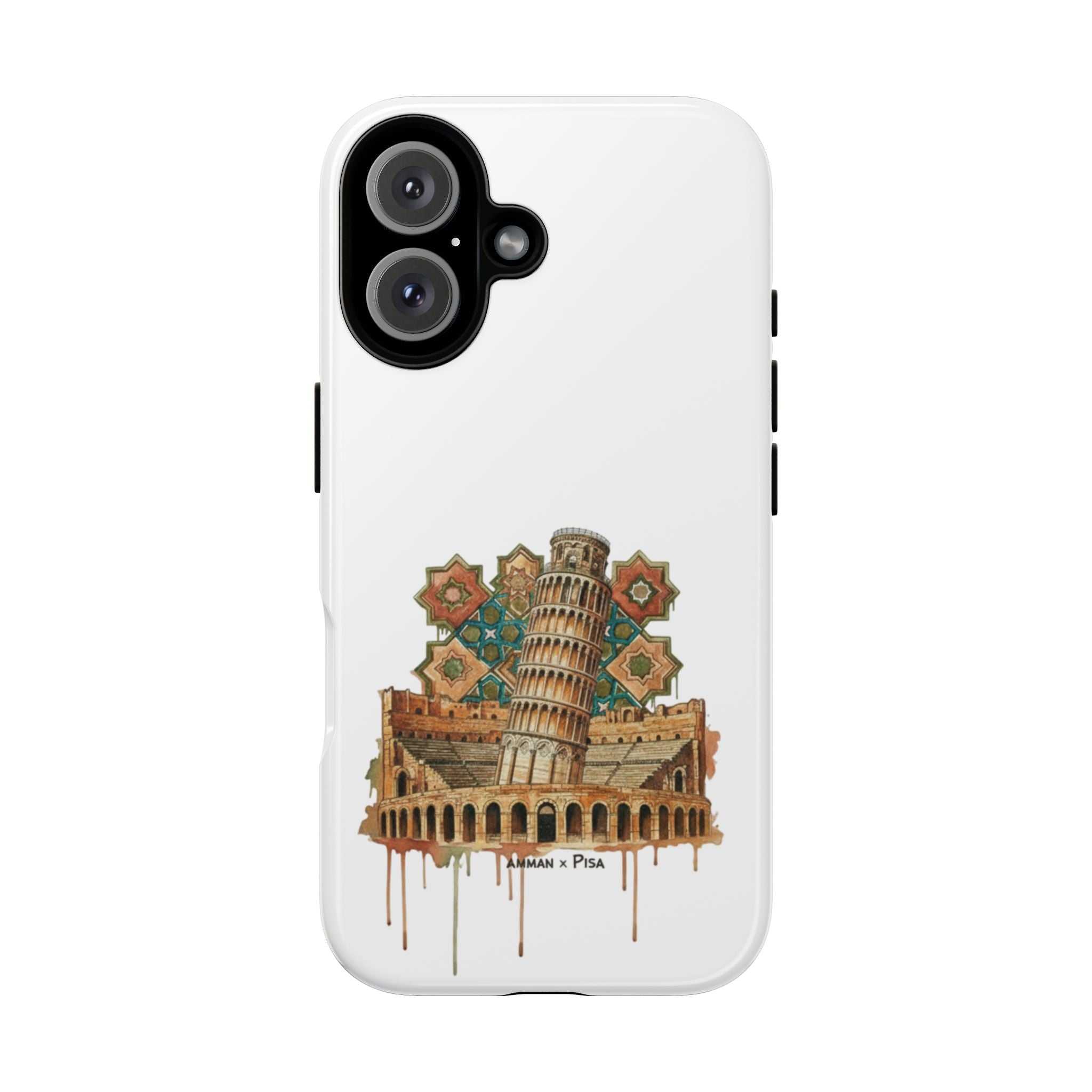 Leaning Tower Tough Phone Case — Vintage Pisa Travel Design