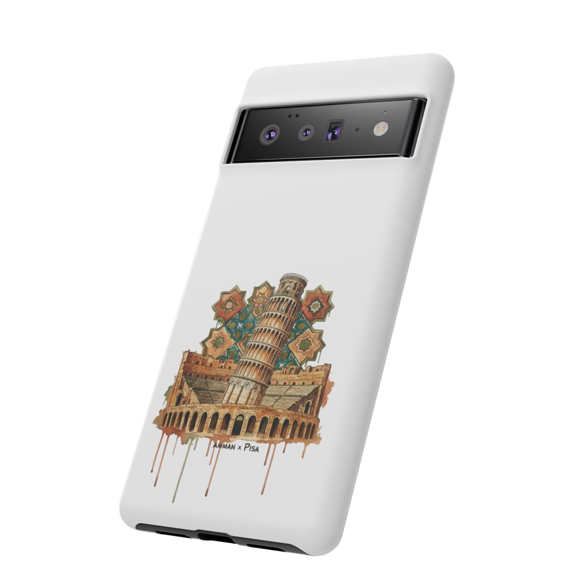Leaning Tower Tough Phone Case — Vintage Pisa Travel Design