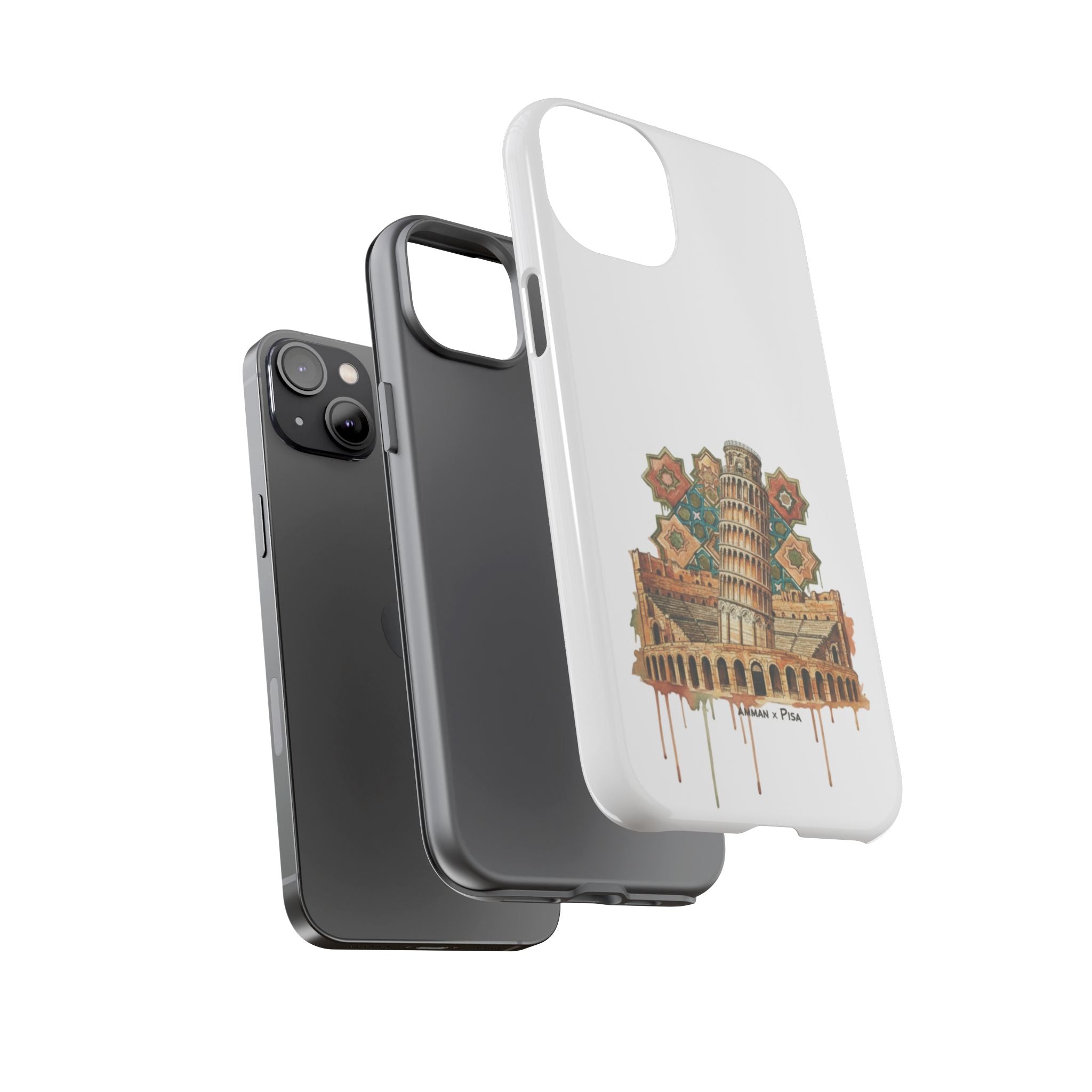 Leaning Tower Tough Phone Case — Vintage Pisa Travel Design