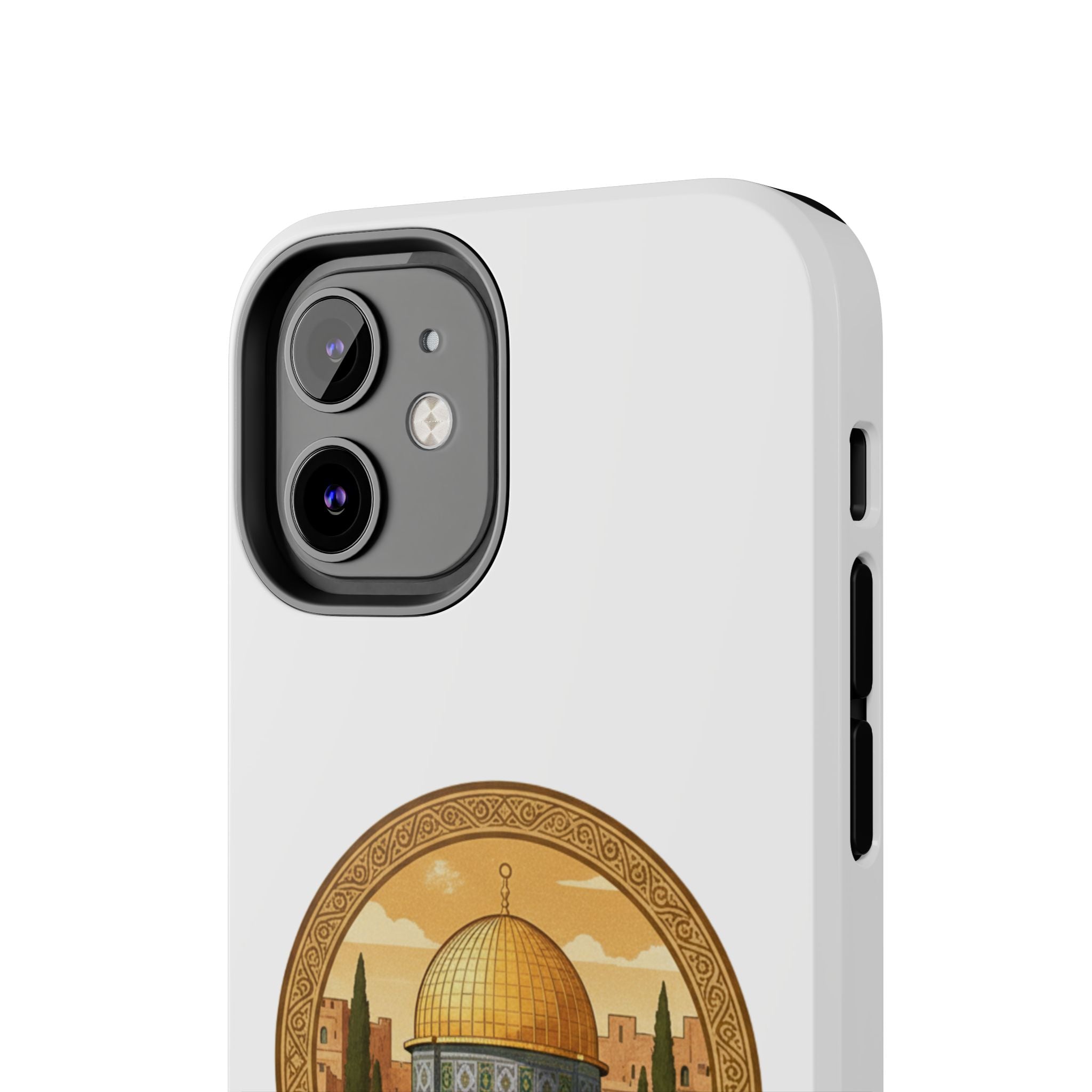 Jerusalem Dome Tough Phone Case — Golden Dome of the Rock Illustration