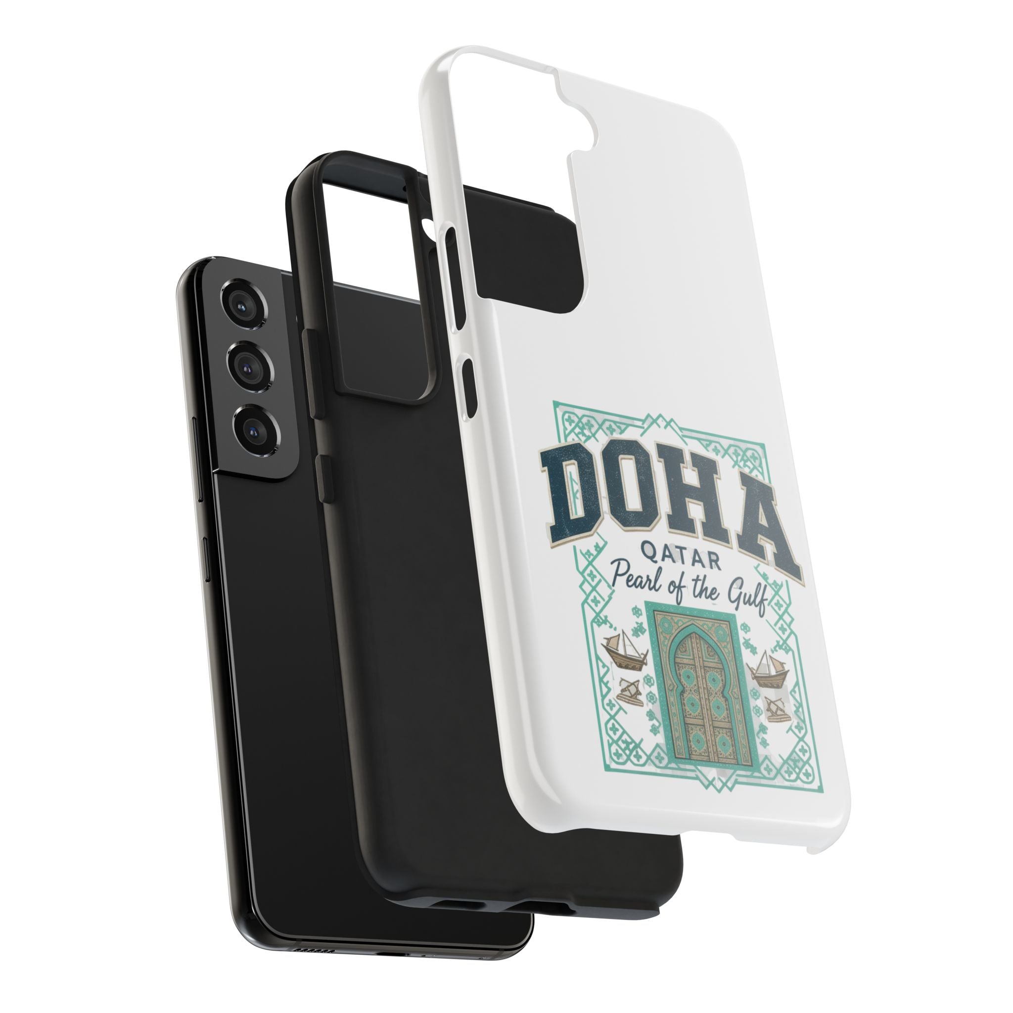 Doha Phone Case — Qatar 'Pearl of the Gulf' Protective Tough Case