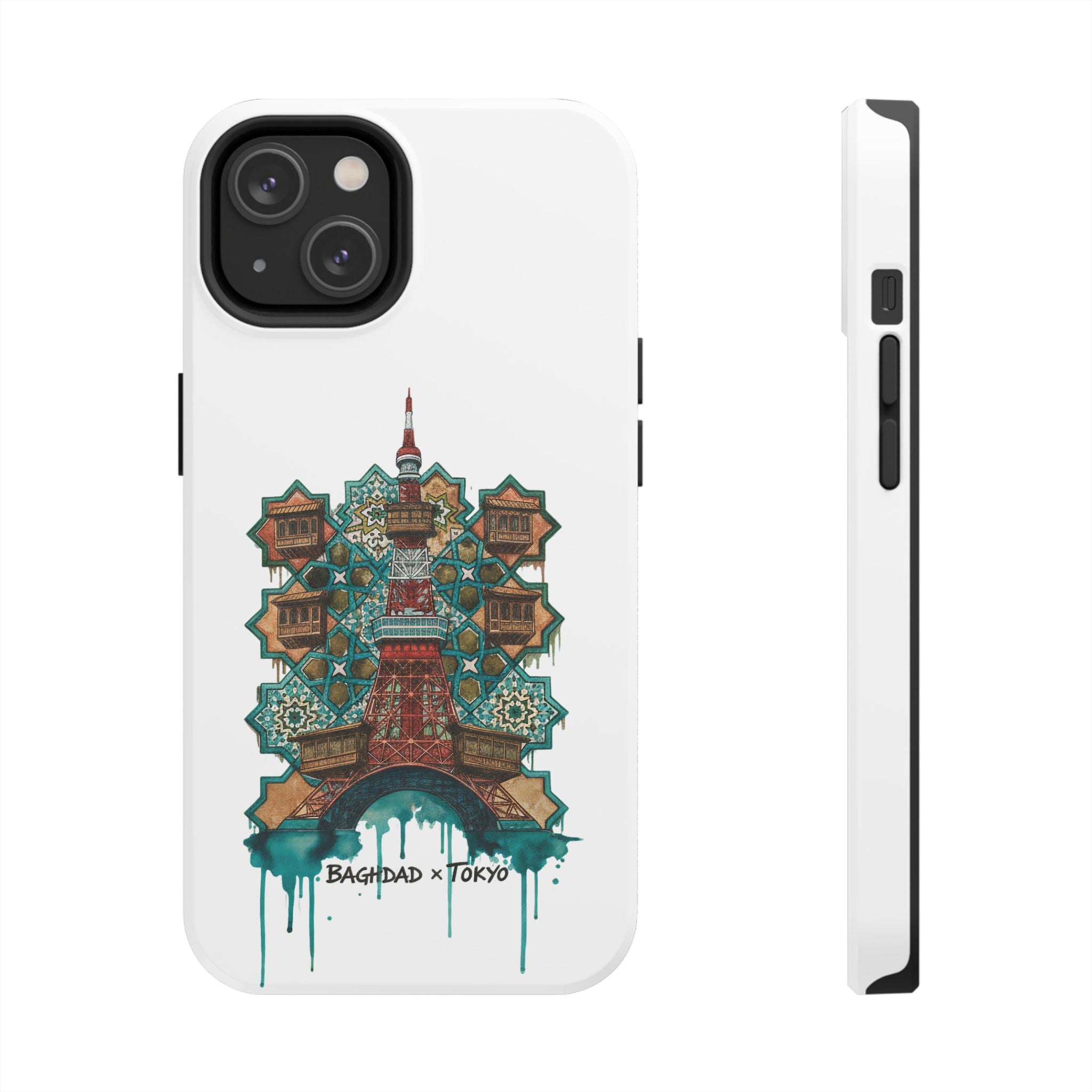 Tough Phone Case — Baghdad x Tokyo Fusion Artwork