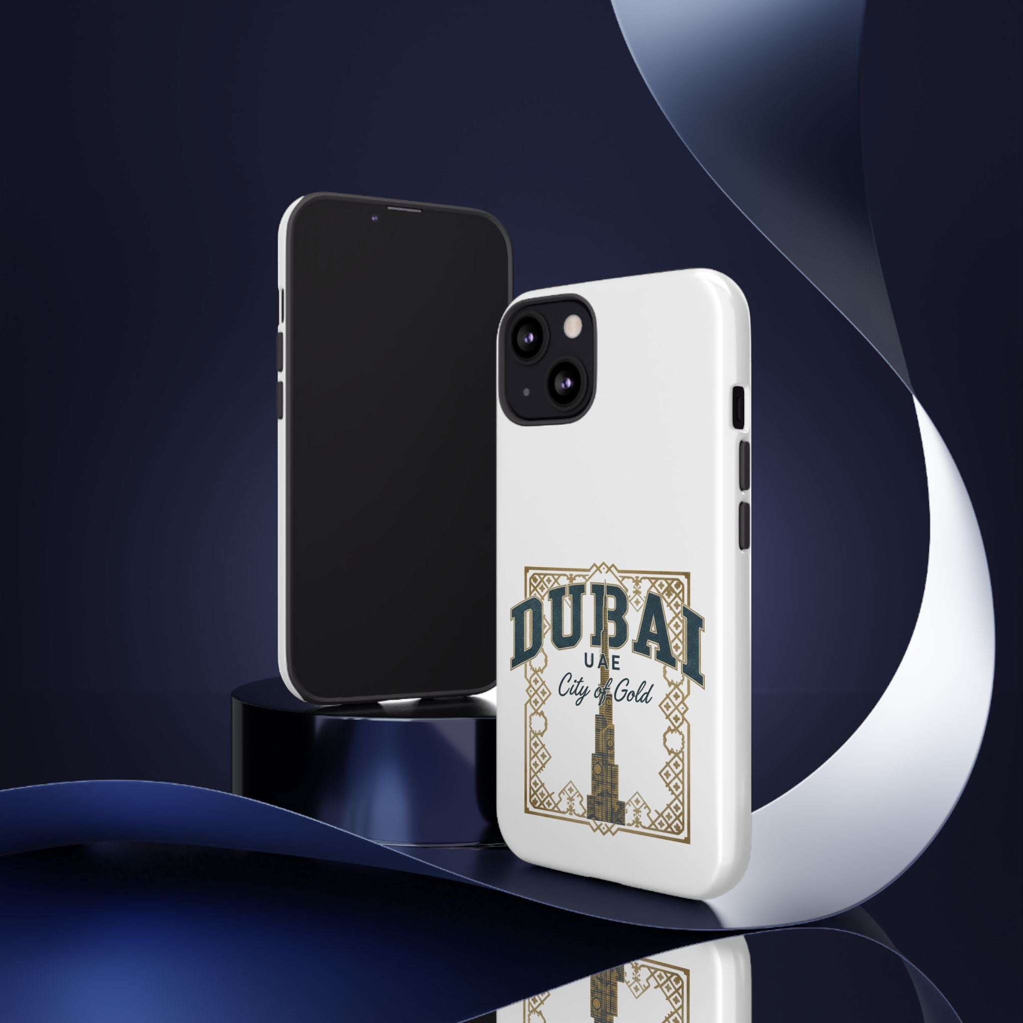 Dubai City of Gold Tough Phone Case — Protective Travel Phone Cover