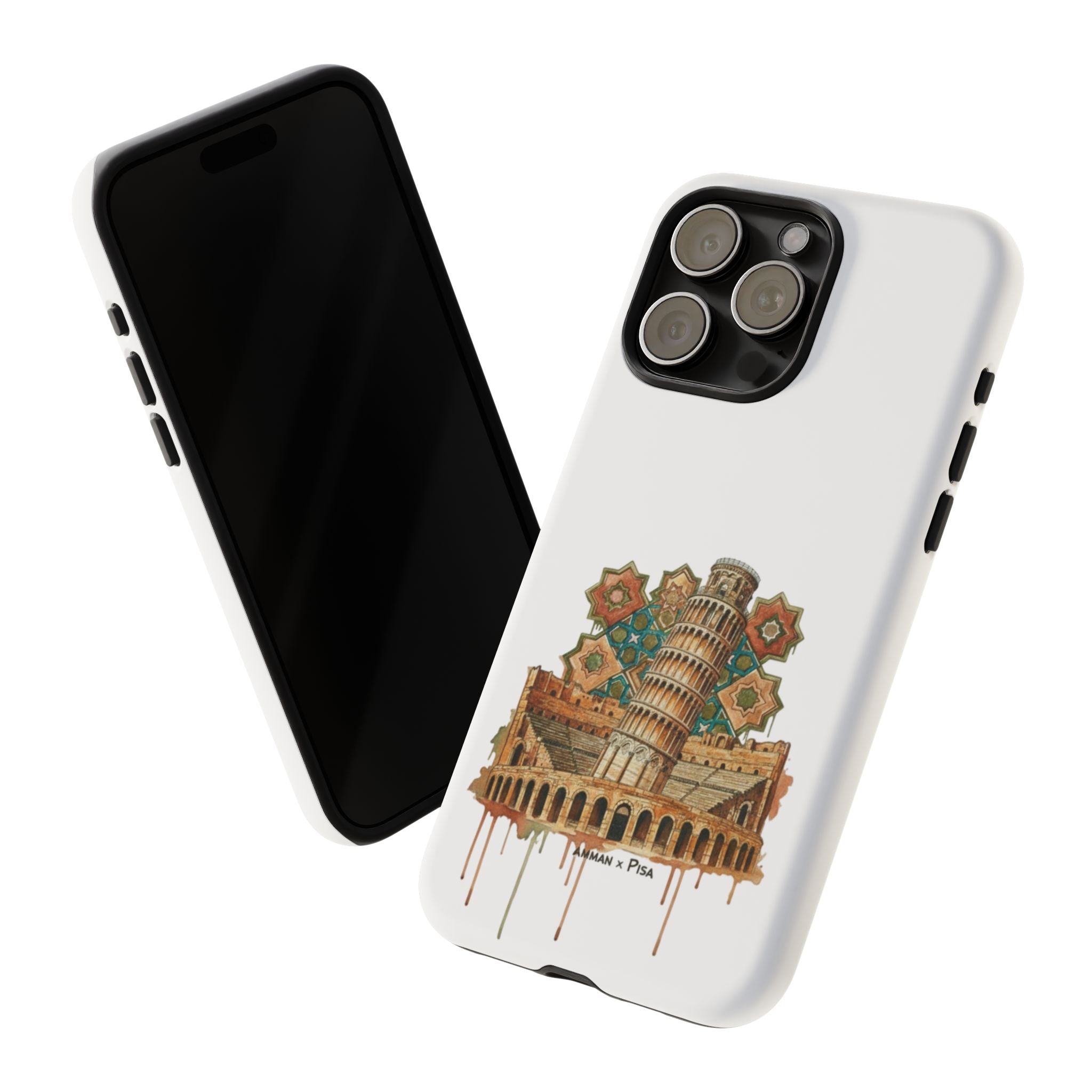Leaning Tower Tough Phone Case — Vintage Pisa Travel Design
