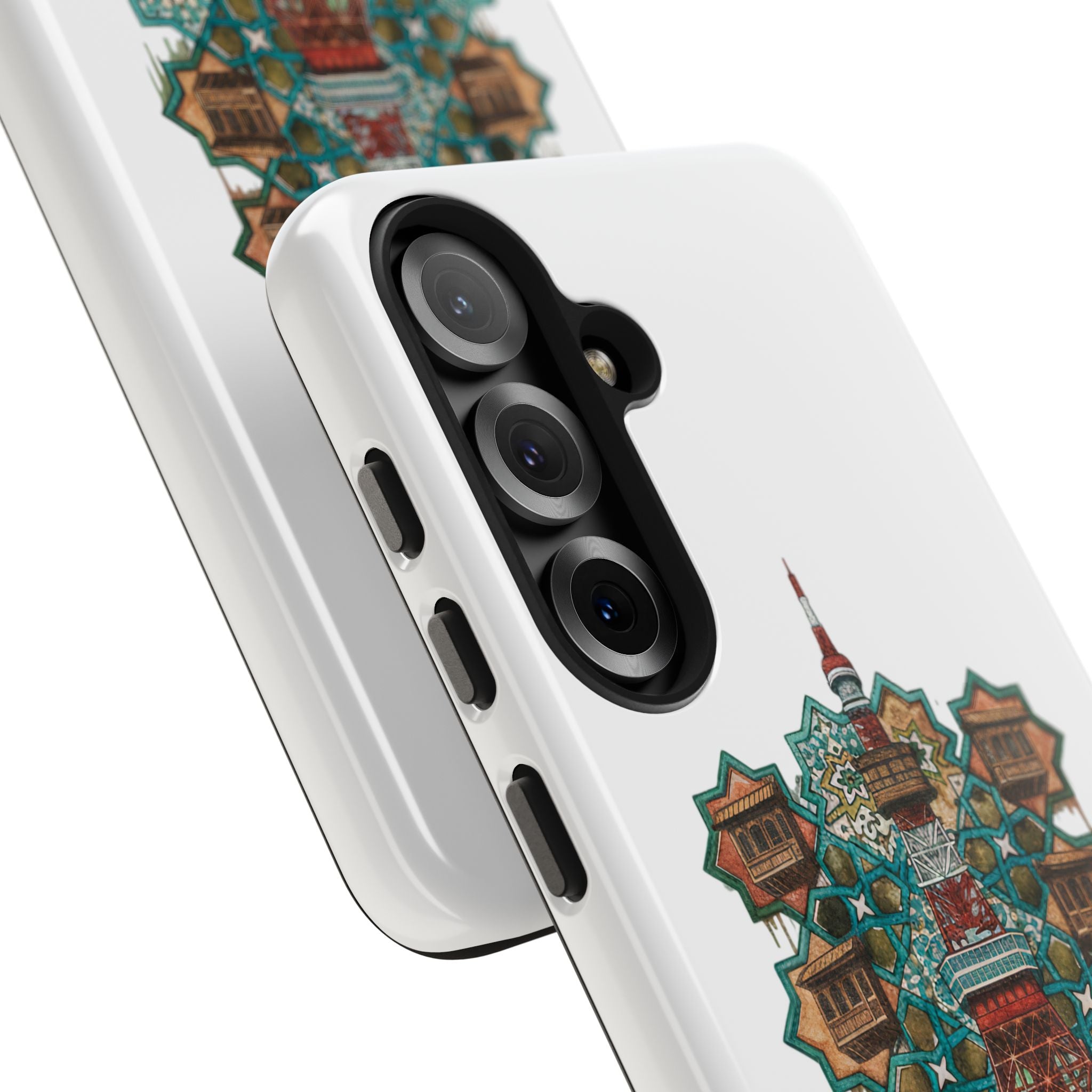 Tough Phone Case — Baghdad x Tokyo Fusion Artwork