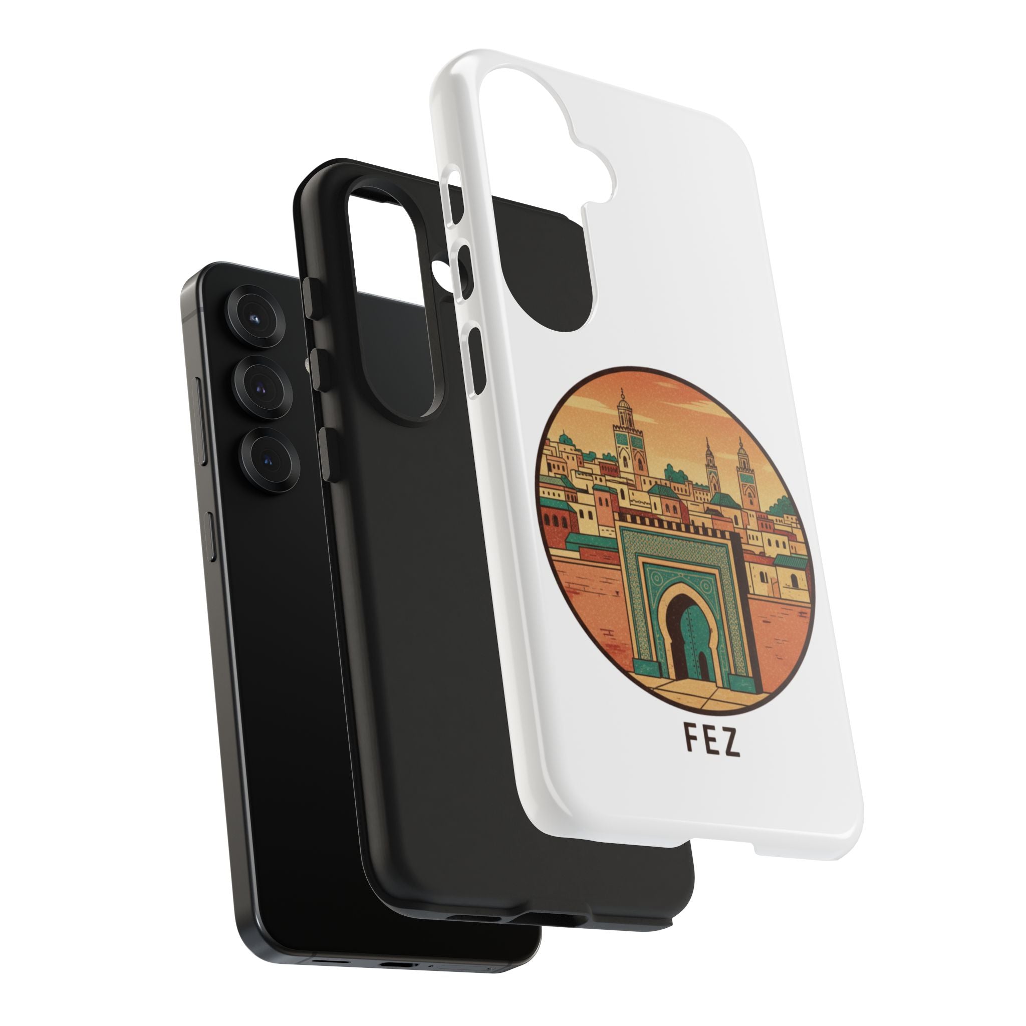 Fez City Tough Phone Case — Moroccan Archway Travel Phone Case