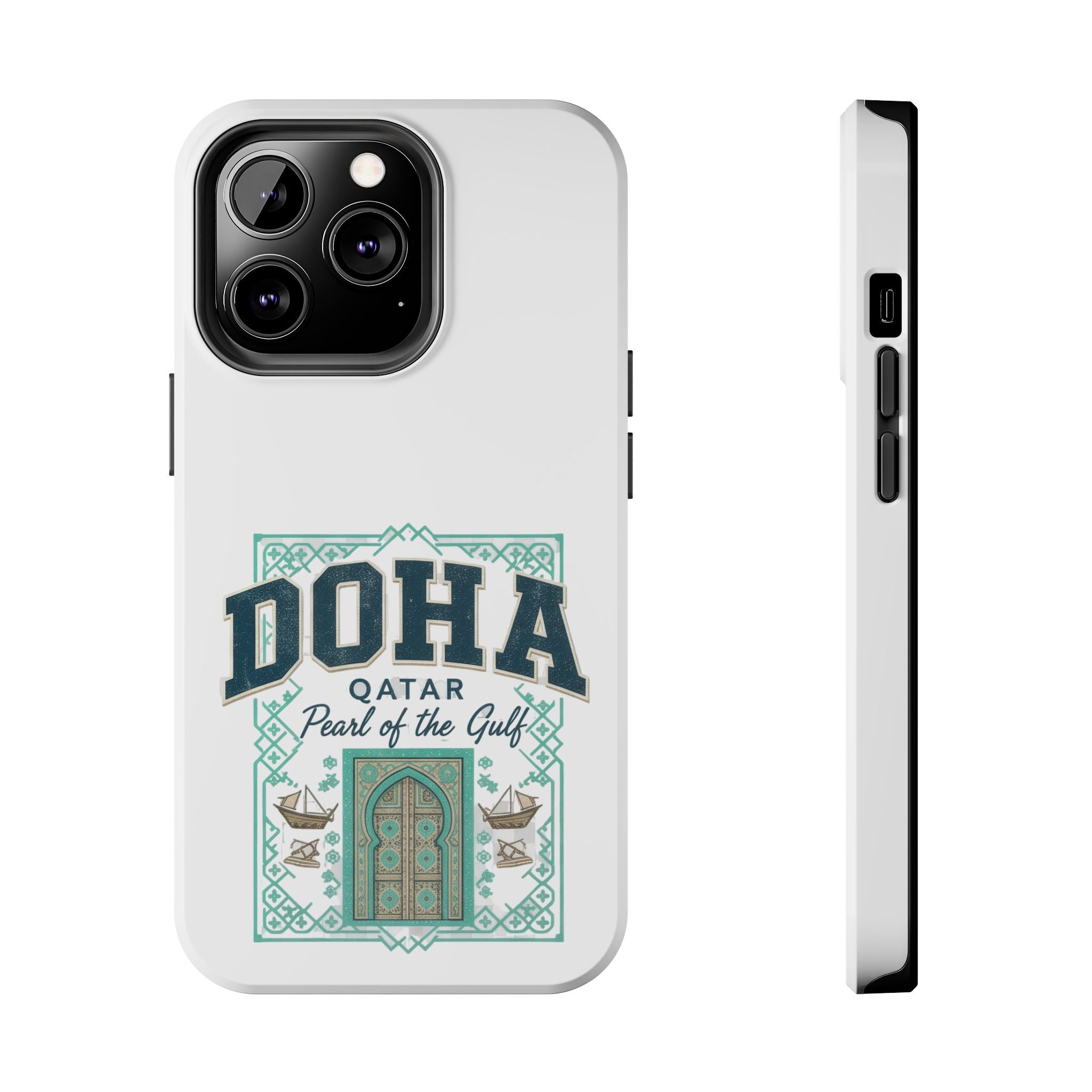 Doha Phone Case — Qatar 'Pearl of the Gulf' Protective Tough Case
