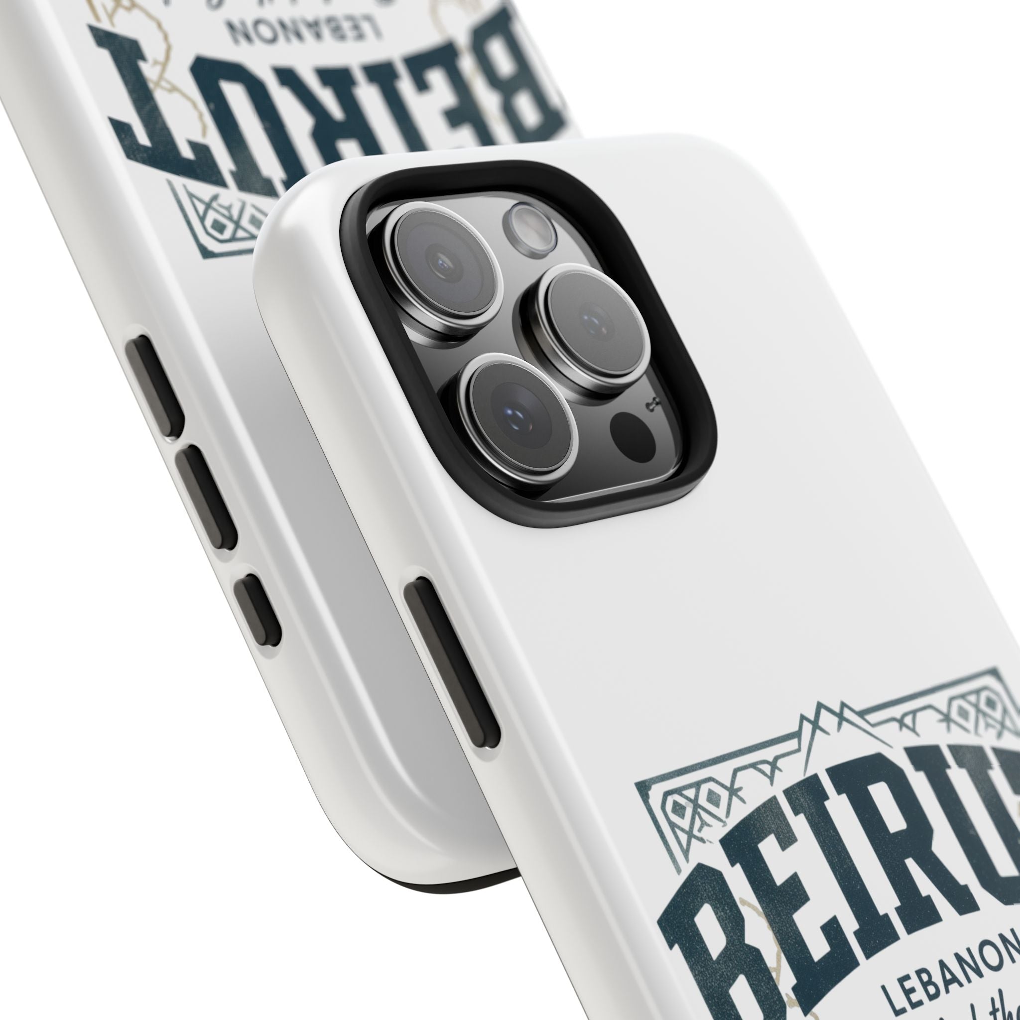 Beirut Lebanon Tough Phone Case — 'Pearl of the East' Vintage Door Design