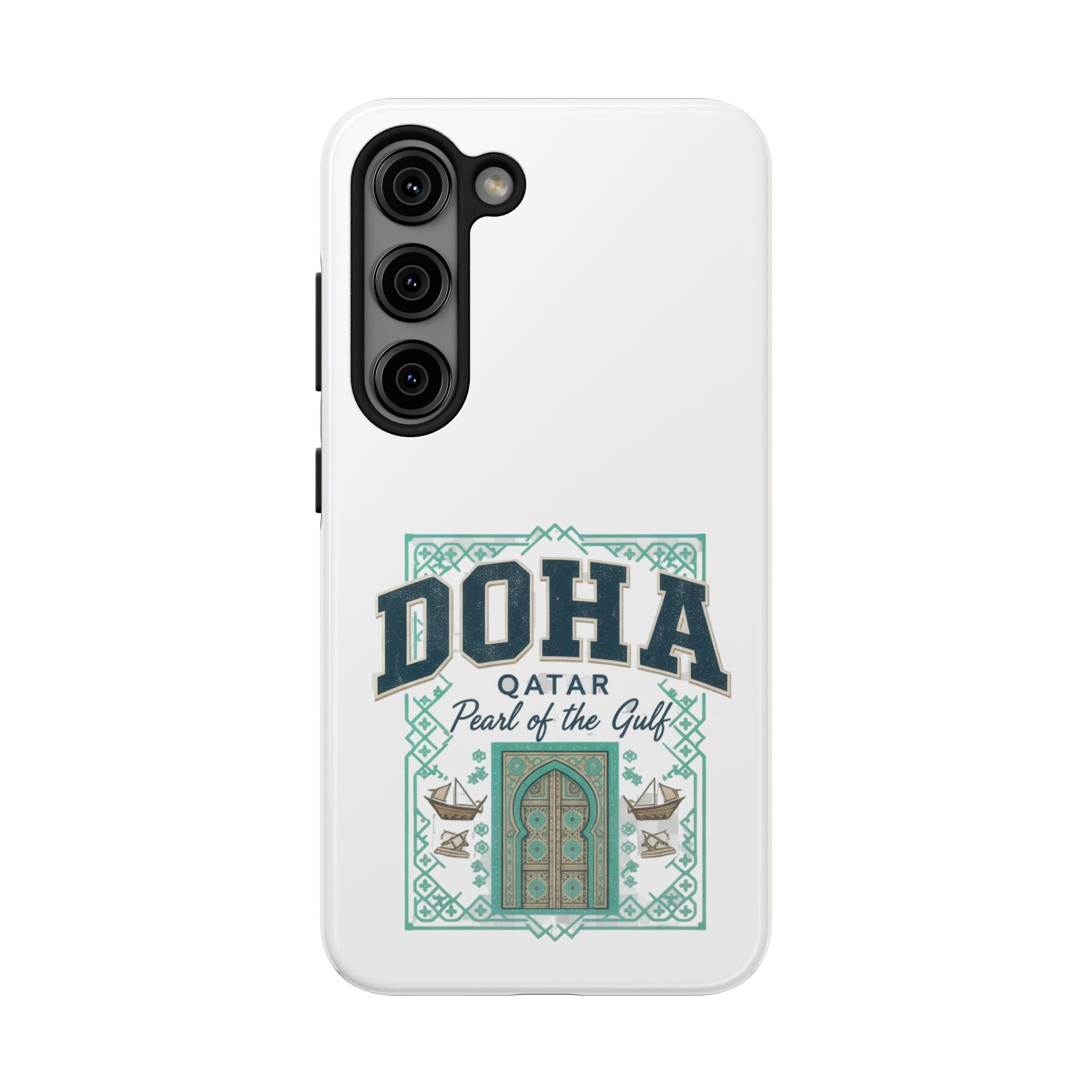 Doha Phone Case — Qatar 'Pearl of the Gulf' Protective Tough Case