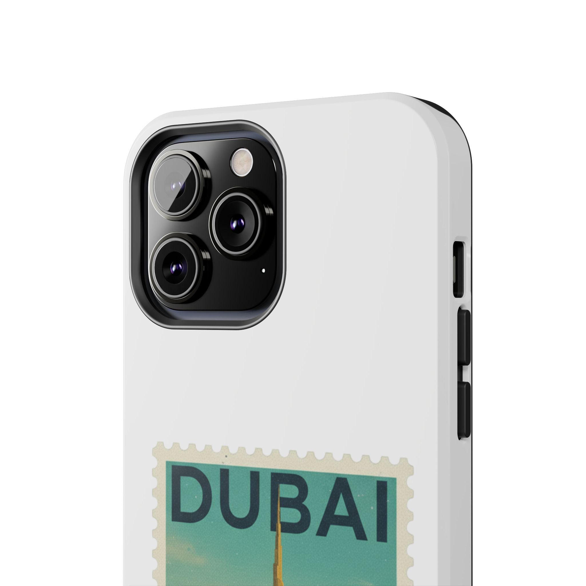Dubai Postage Stamp Phone Case — Travel-Inspired Tough iPhone Case