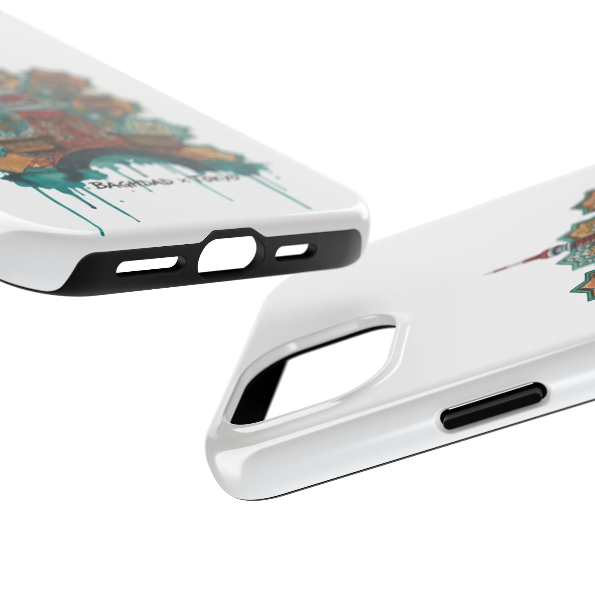Tough Phone Case — Baghdad x Tokyo Fusion Artwork