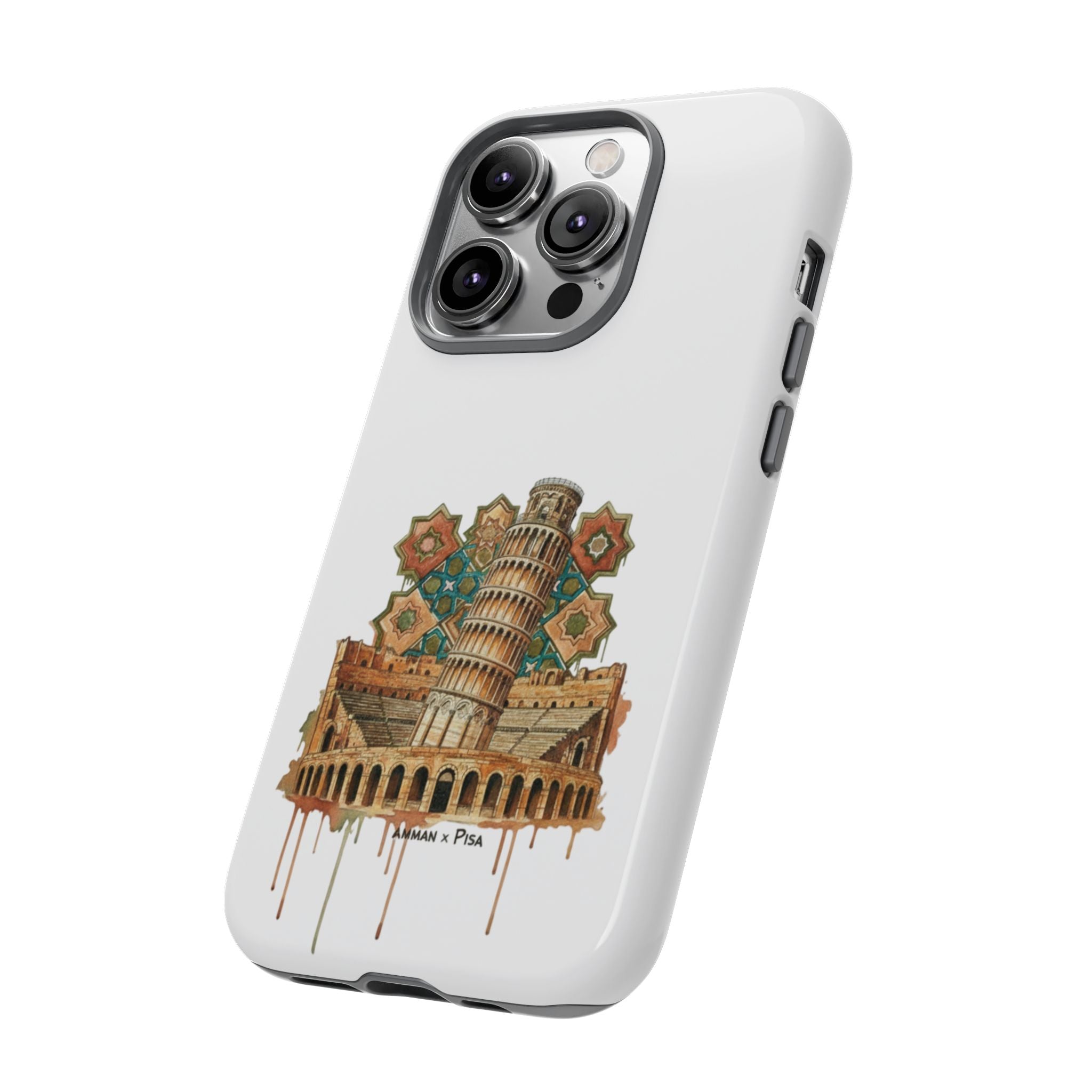 Leaning Tower Tough Phone Case — Vintage Pisa Travel Design