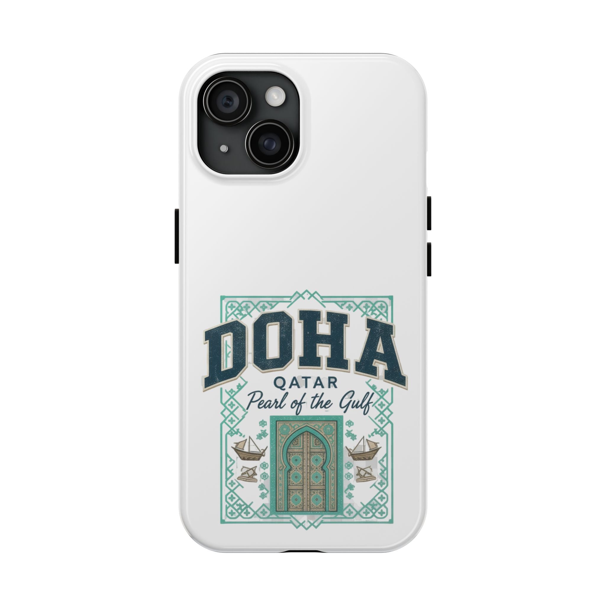 Doha Phone Case — Qatar 'Pearl of the Gulf' Protective Tough Case