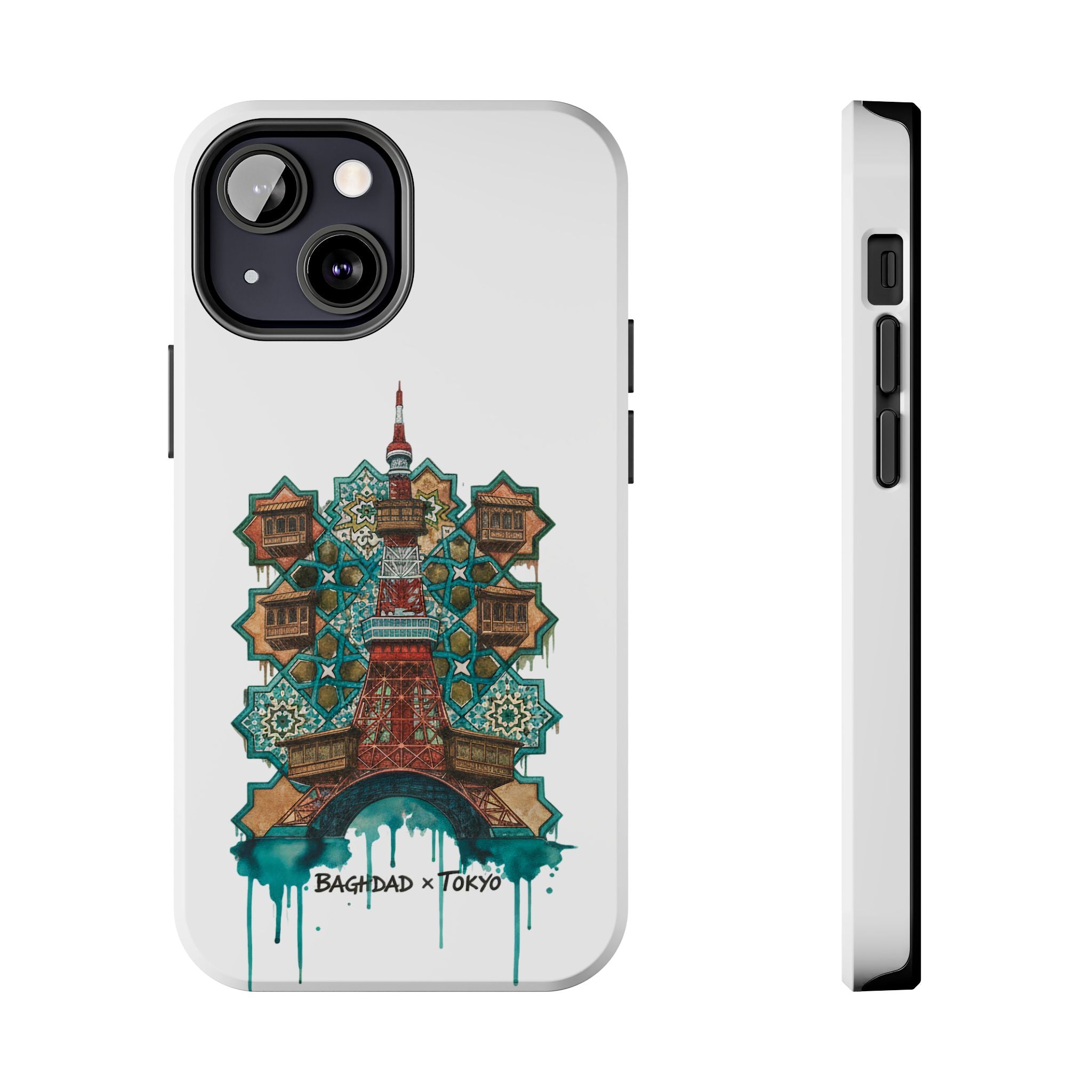 Tough Phone Case — Baghdad x Tokyo Fusion Artwork