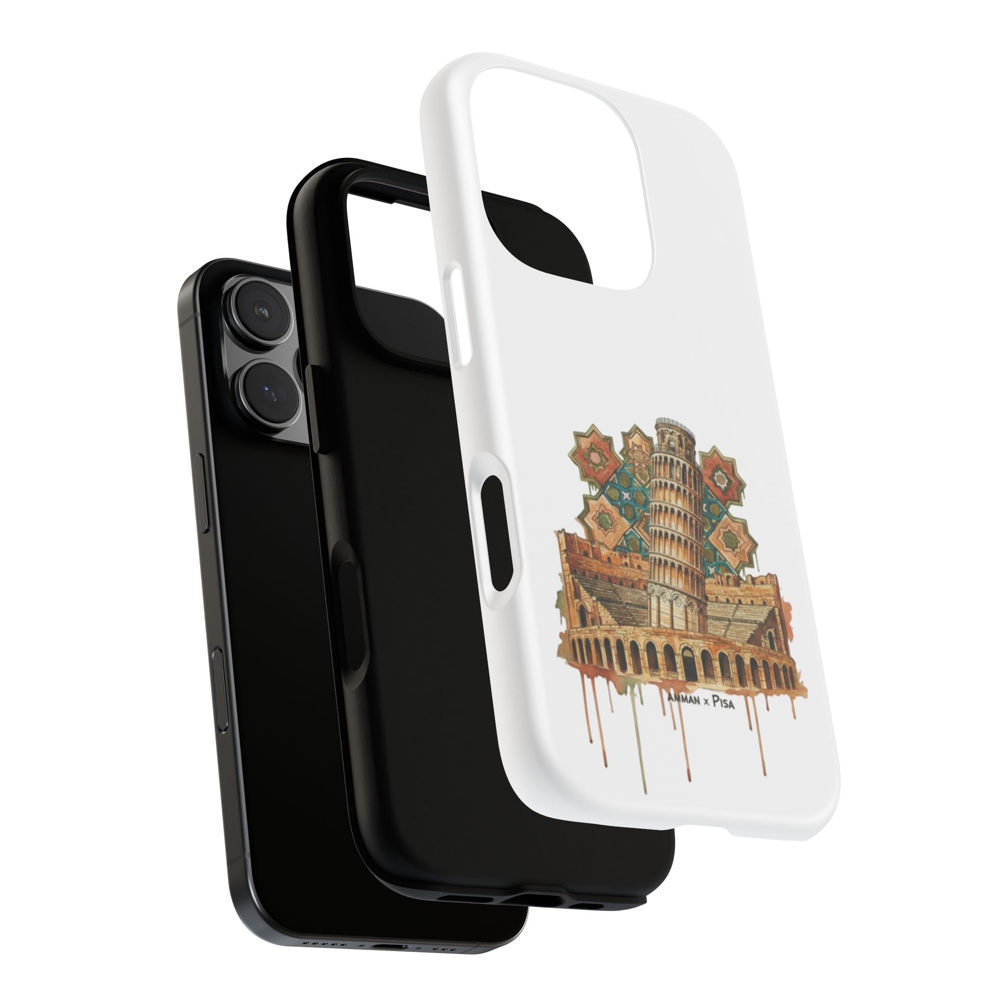 Leaning Tower Tough Phone Case — Vintage Pisa Travel Design