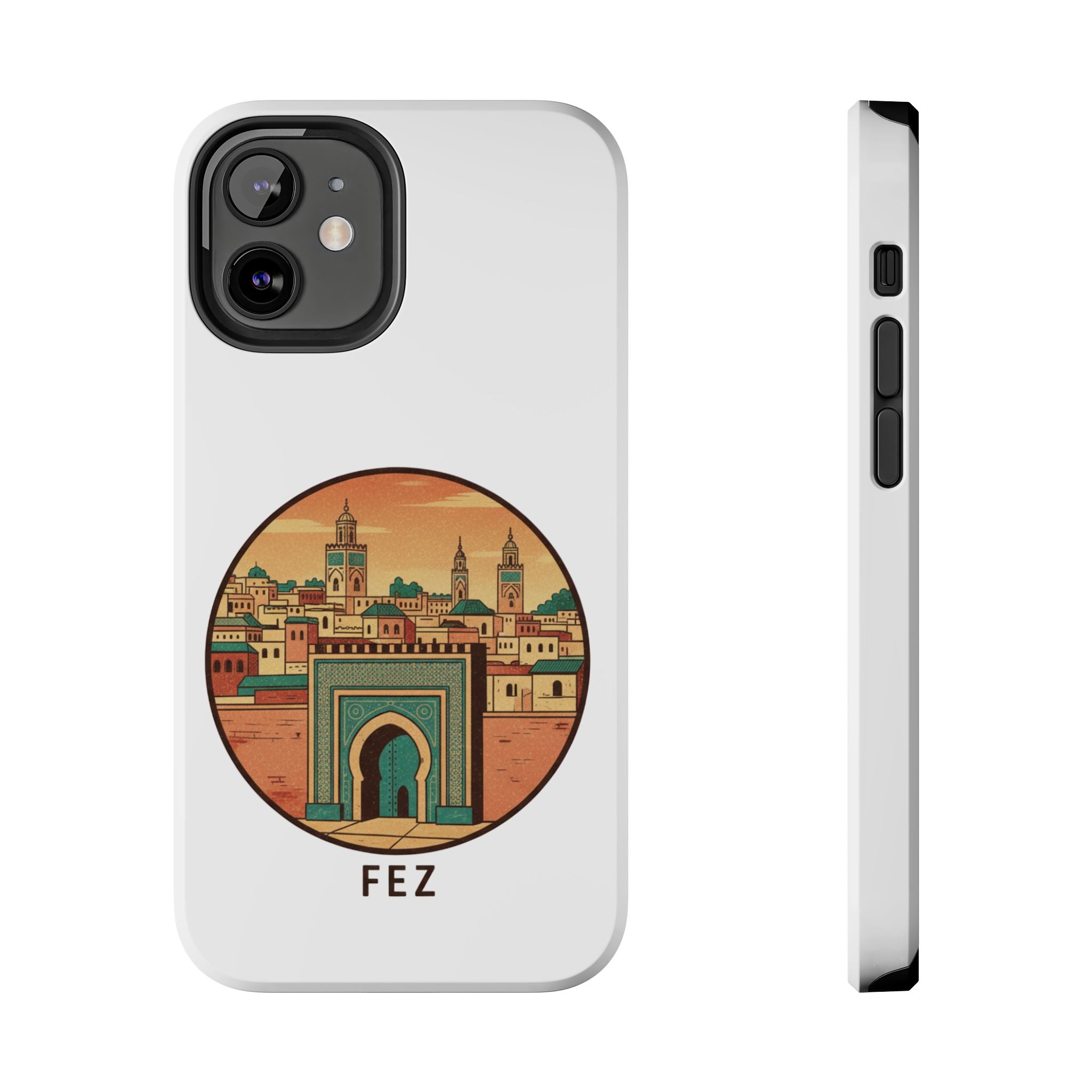 Fez City Tough Phone Case — Moroccan Archway Travel Phone Case