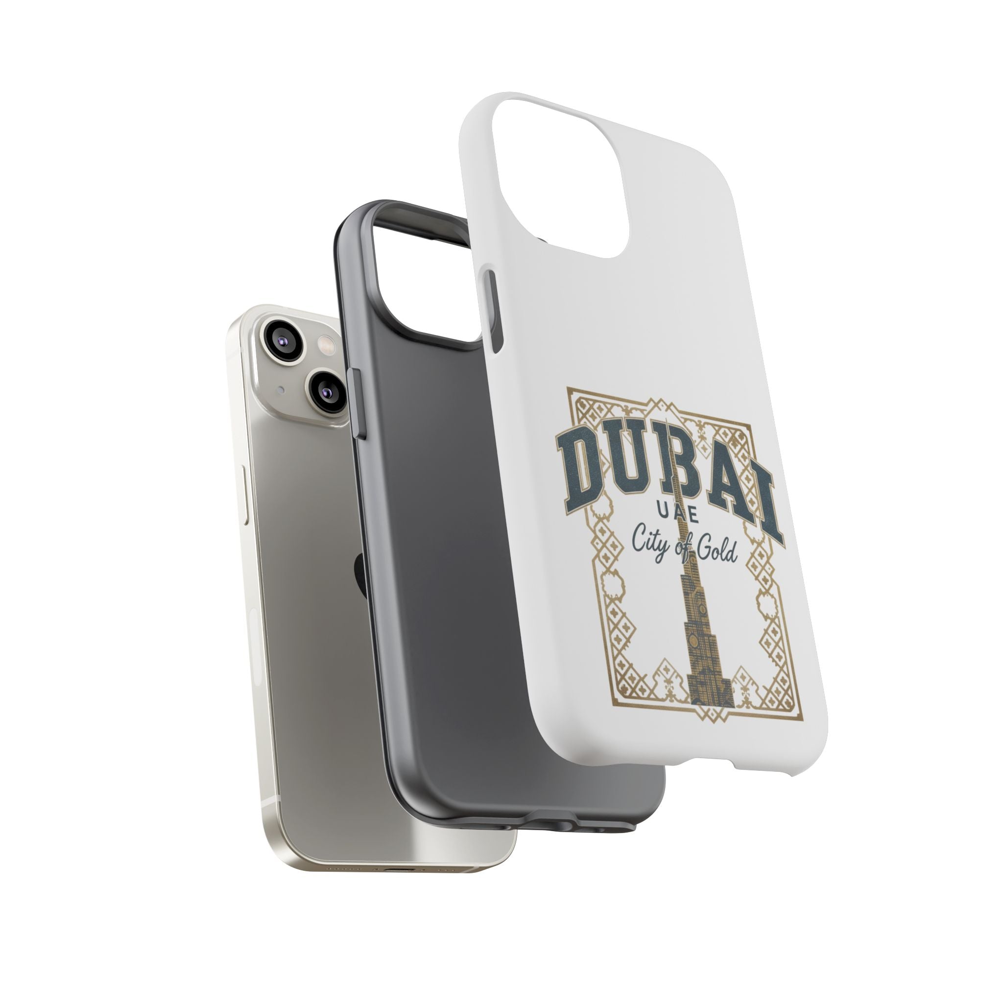 Dubai City of Gold Tough Phone Case — Protective Travel Phone Cover