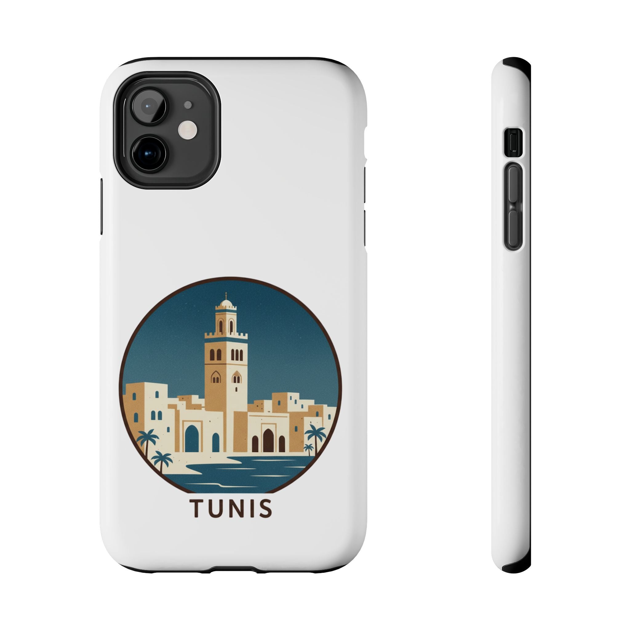 Tunis Cityscape Phone Case — Tough Protective iPhone Case