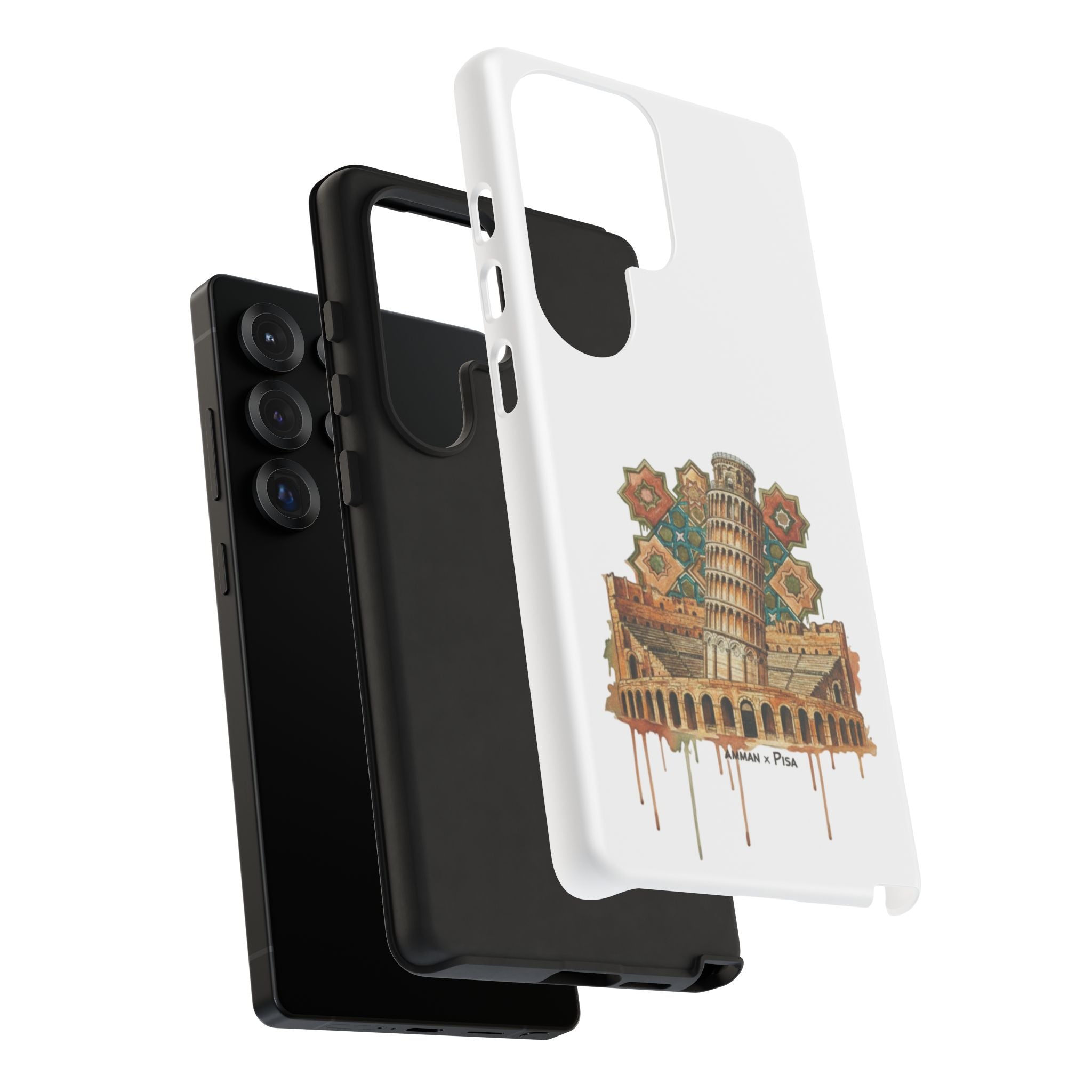 Leaning Tower Tough Phone Case — Vintage Pisa Travel Design