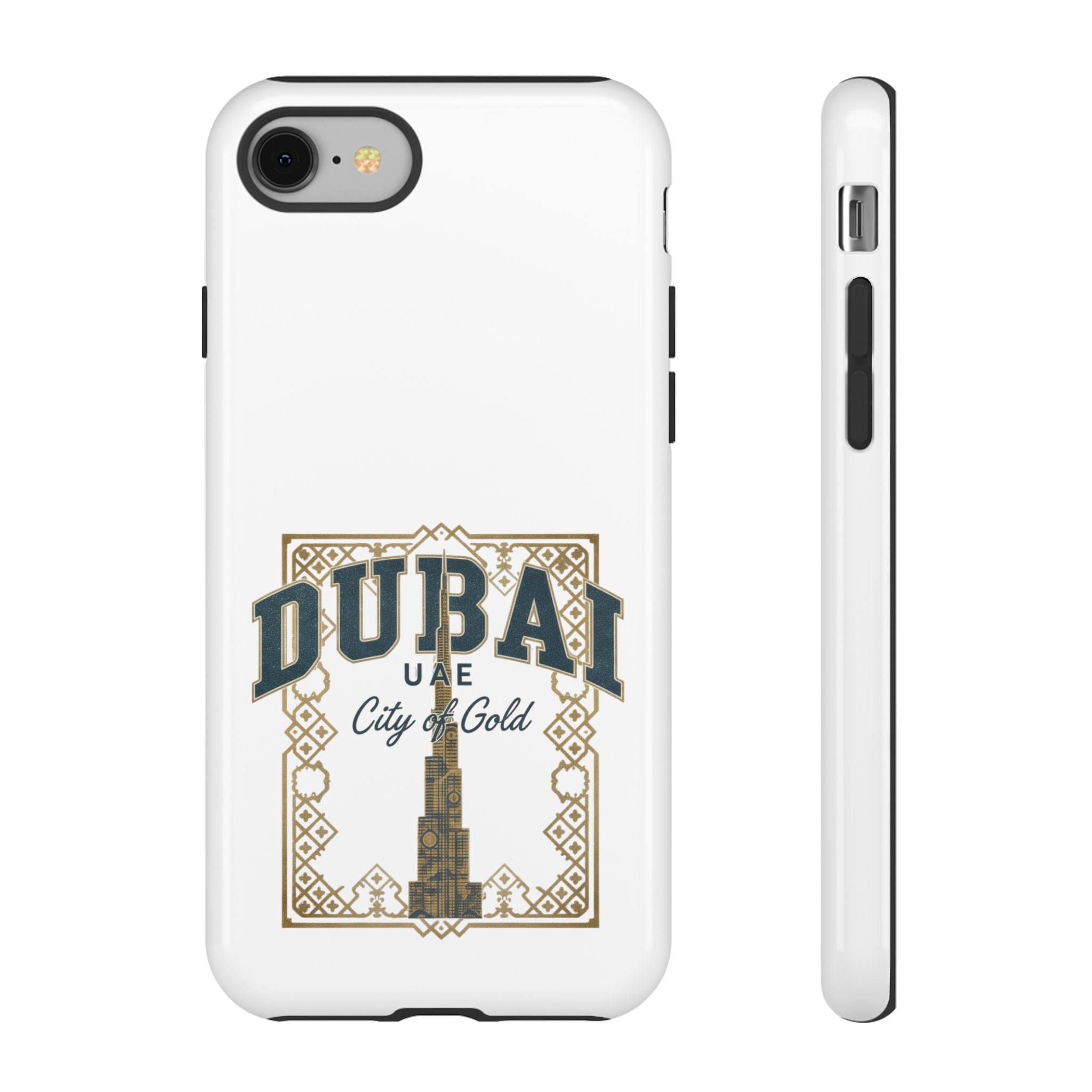 Dubai City of Gold Tough Phone Case — Protective Travel Phone Cover