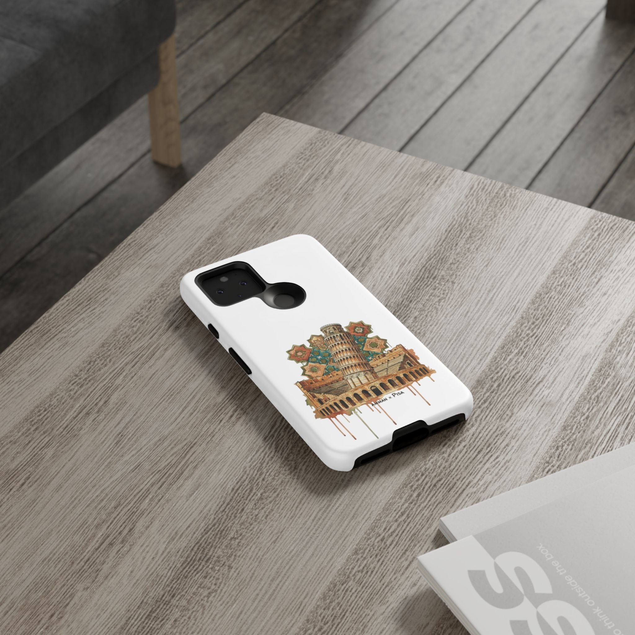 Leaning Tower Tough Phone Case — Vintage Pisa Travel Design