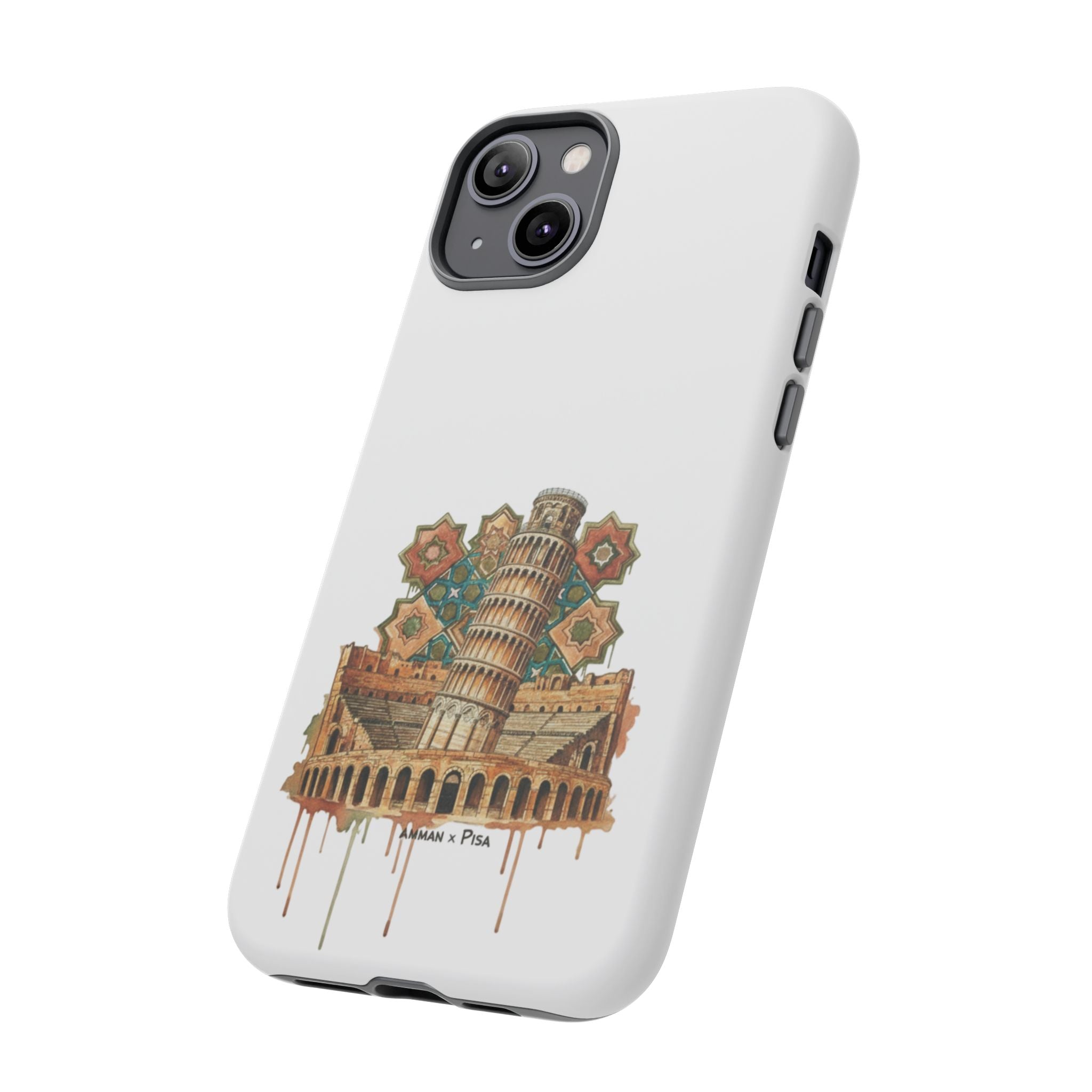 Leaning Tower Tough Phone Case — Vintage Pisa Travel Design