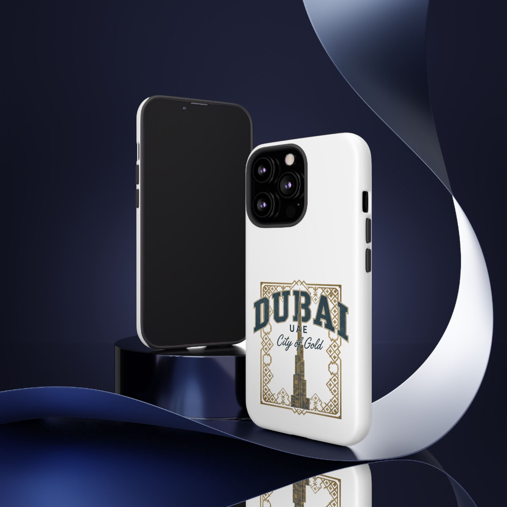 Dubai City of Gold Tough Phone Case — Protective Travel Phone Cover