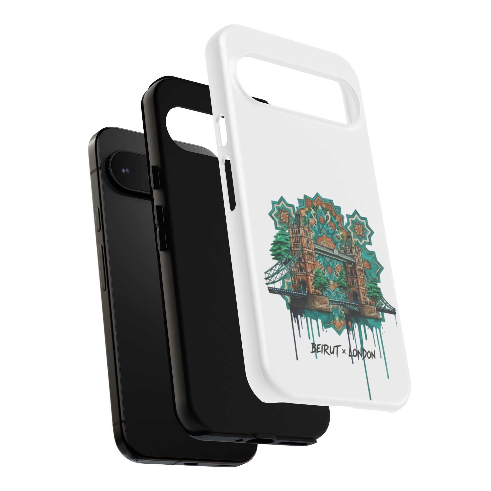 Beirut x London Ornate Phone Case — Turquoise Mosaic Gateway Design