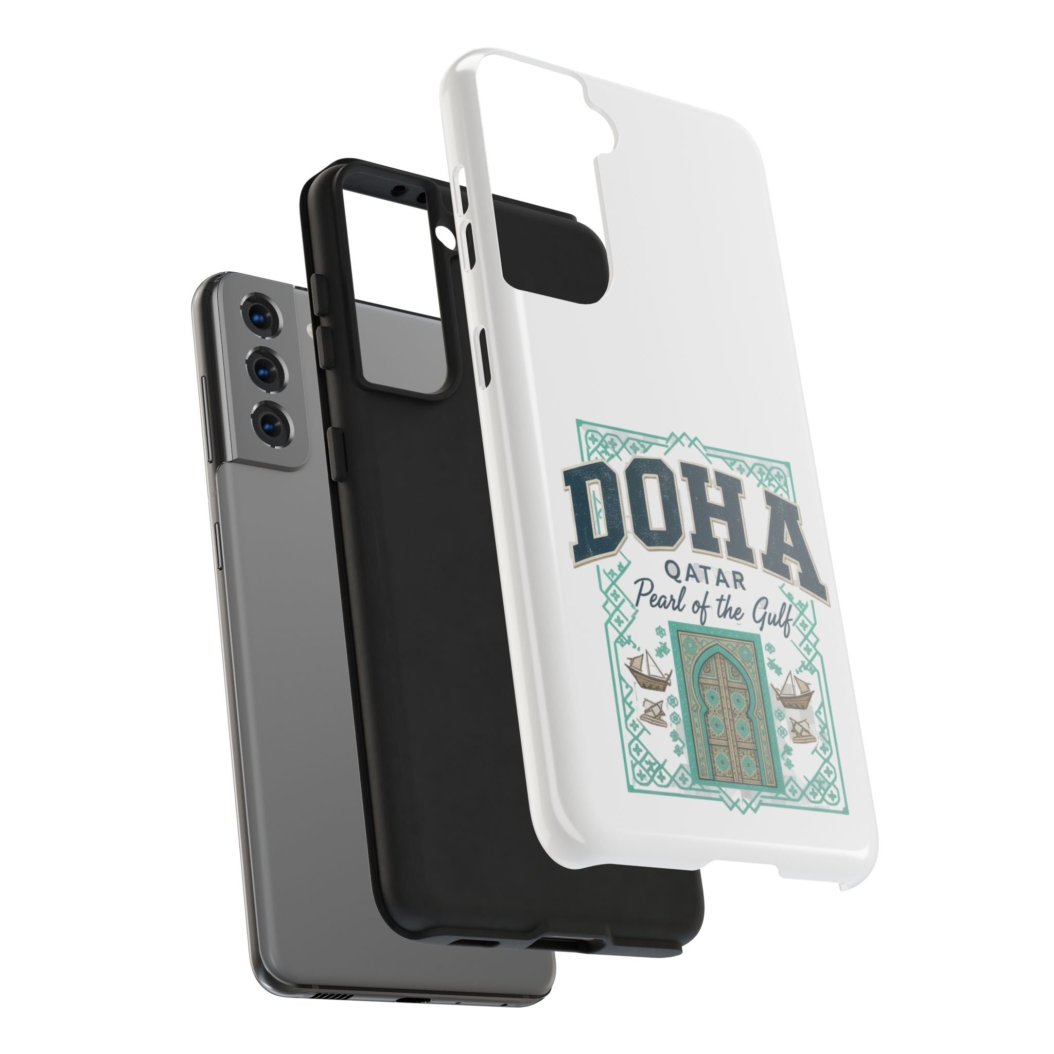 Doha Phone Case — Qatar 'Pearl of the Gulf' Protective Tough Case