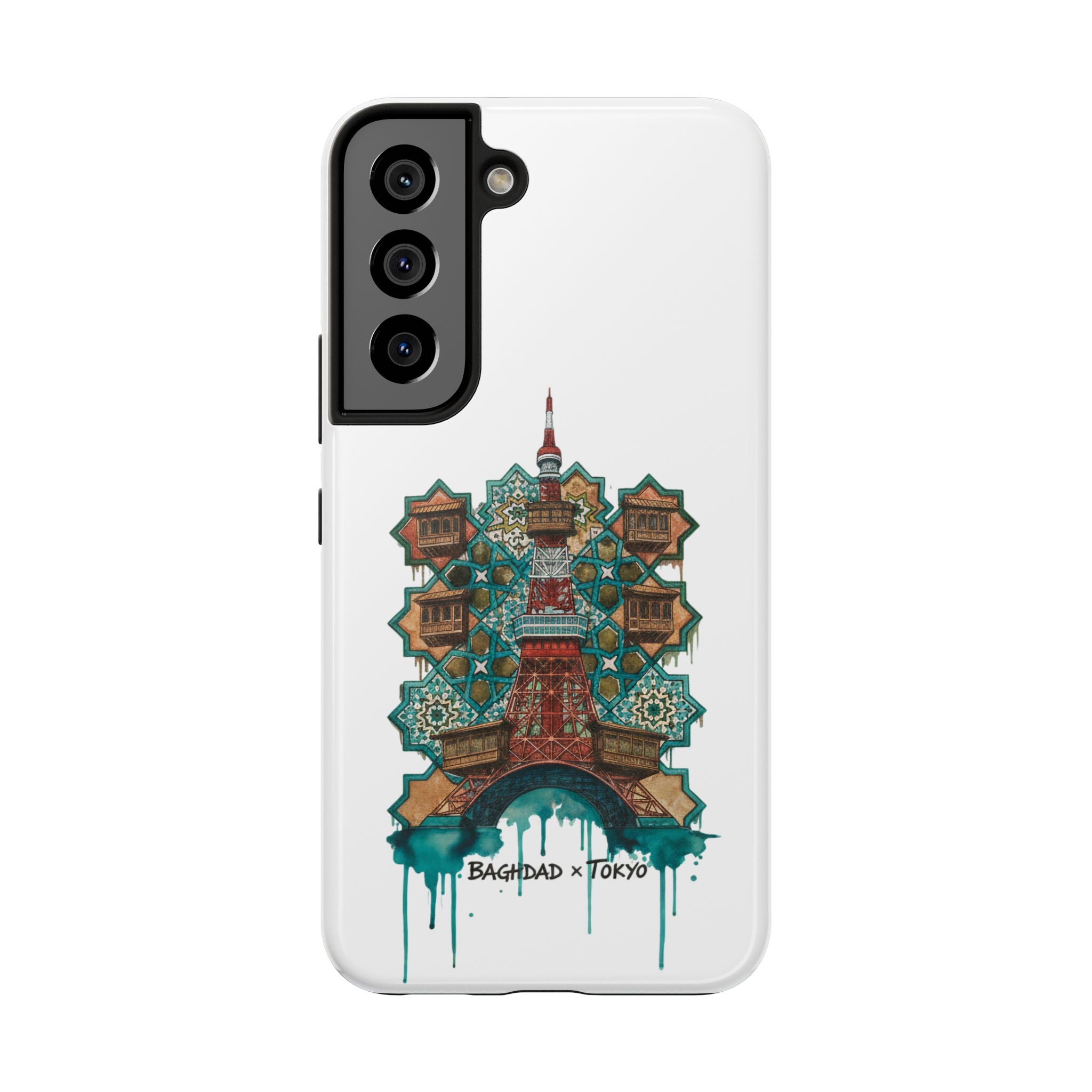 Tough Phone Case — Baghdad x Tokyo Fusion Artwork